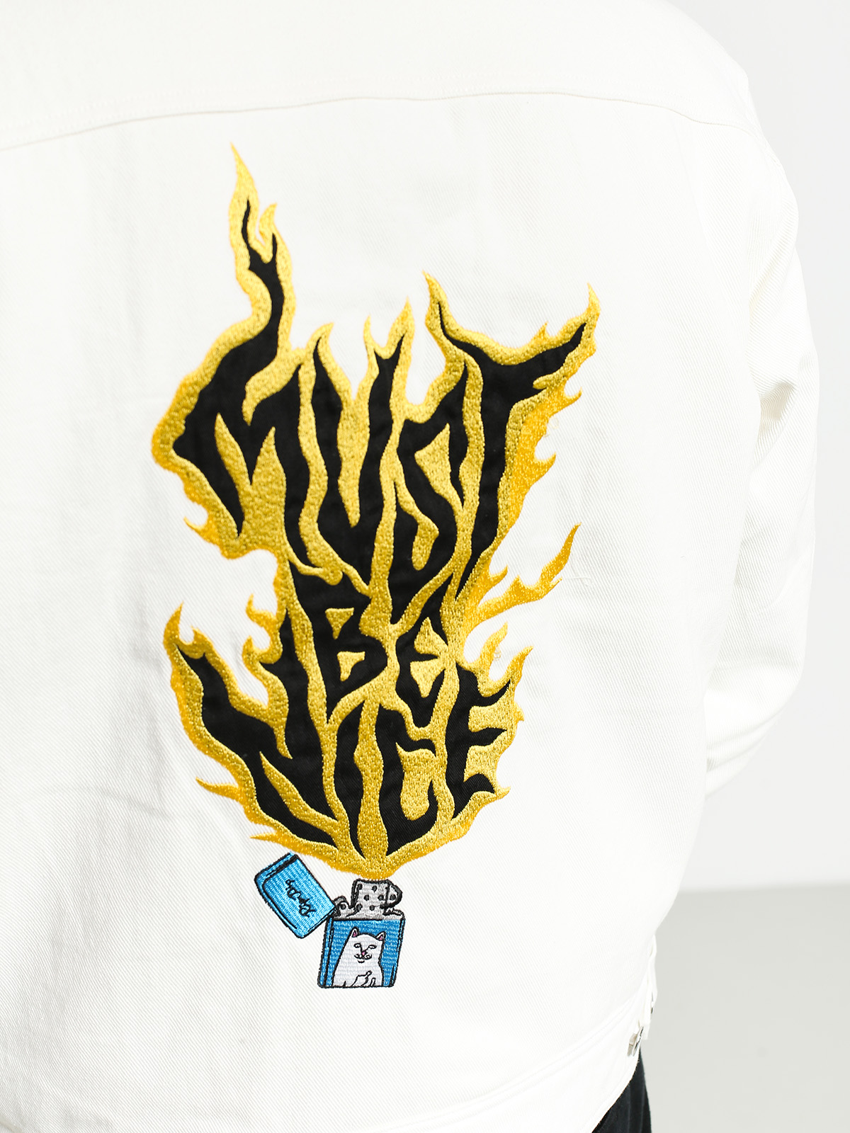 Kurtka RipNDip Lit AF Denim (white)