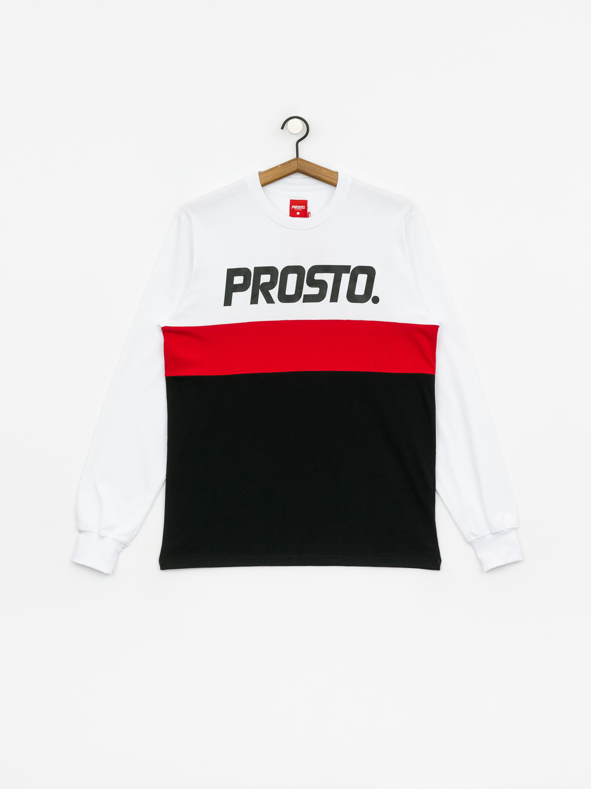 Longsleeve Prosto Tonz (white/black)