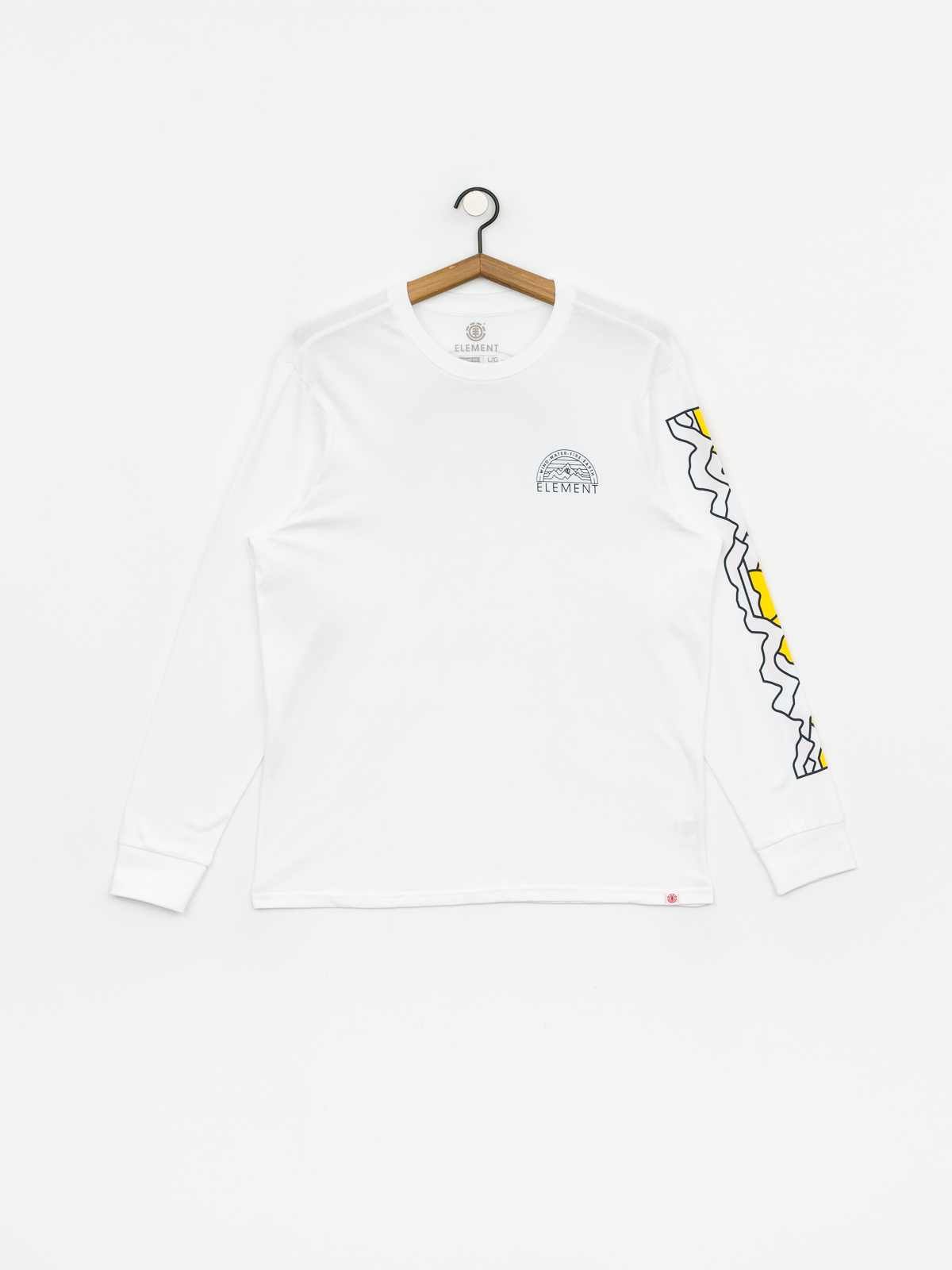 Longsleeve Element Odyssey (optic white)