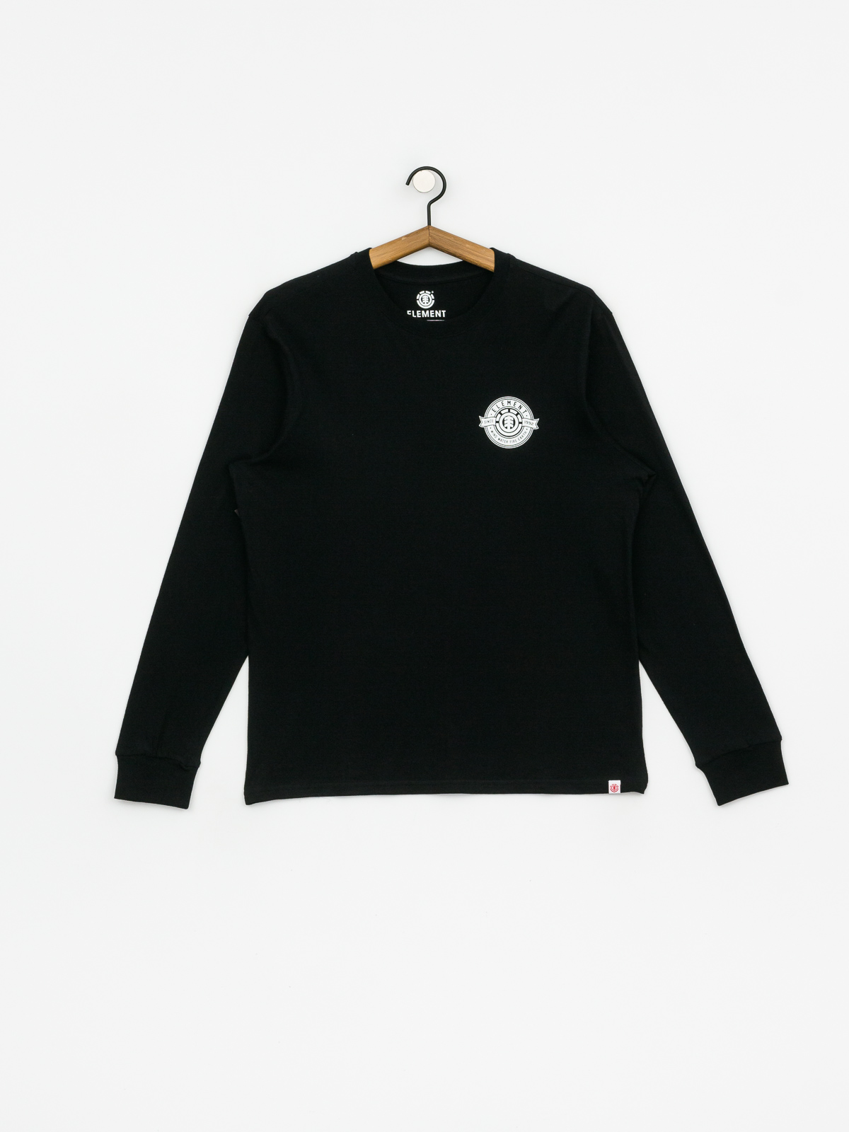 Longsleeve Element Medallian (flint black)