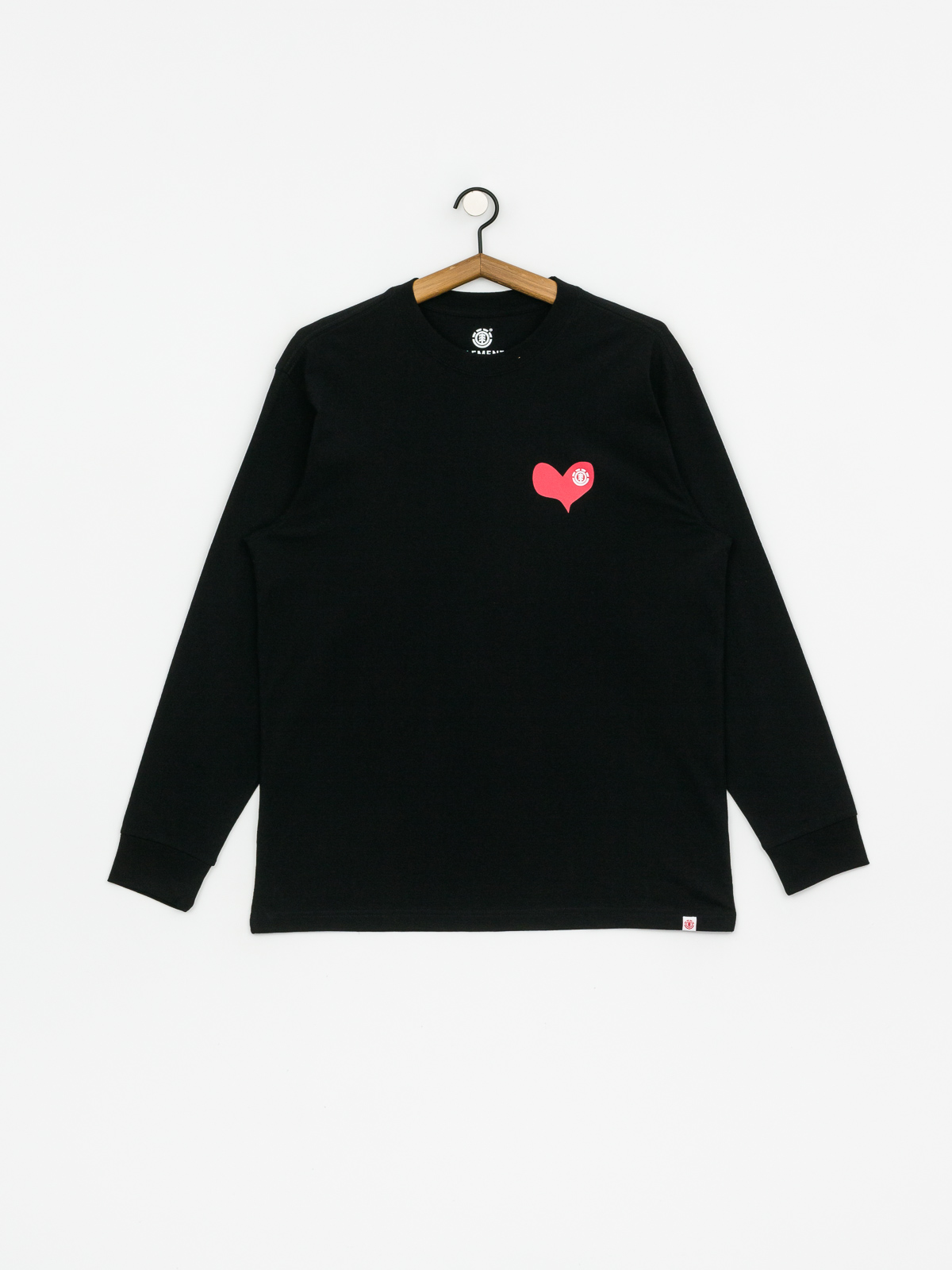 Longsleeve Element Barley (flint black)