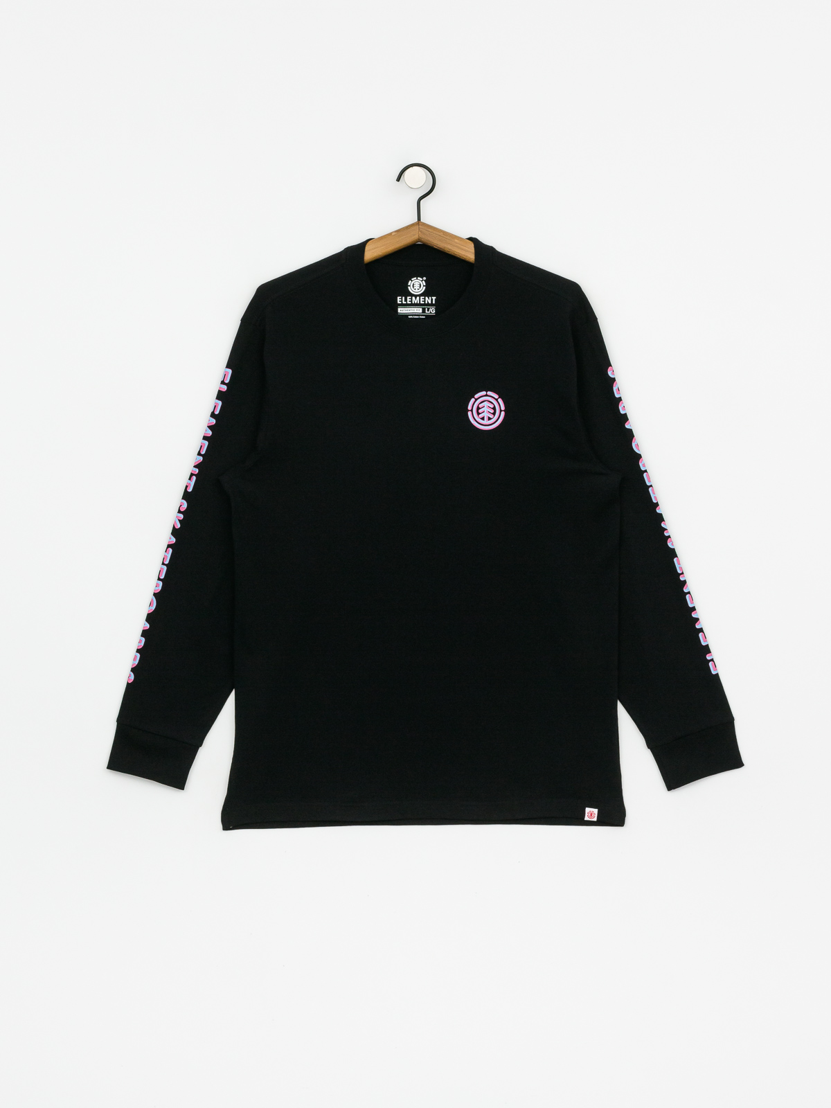 Longsleeve Element Chrome (flint black)