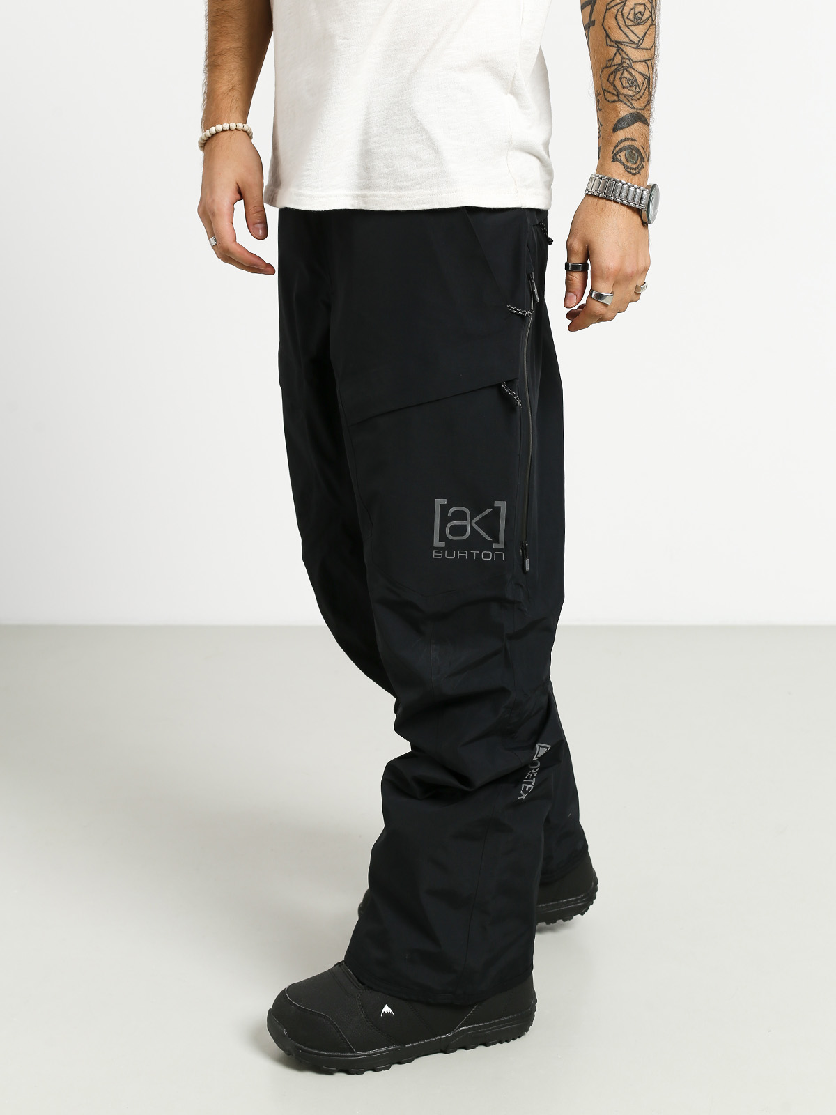 Męskie Spodnie snowboardowe Burton Ak Gore Swash (true black)