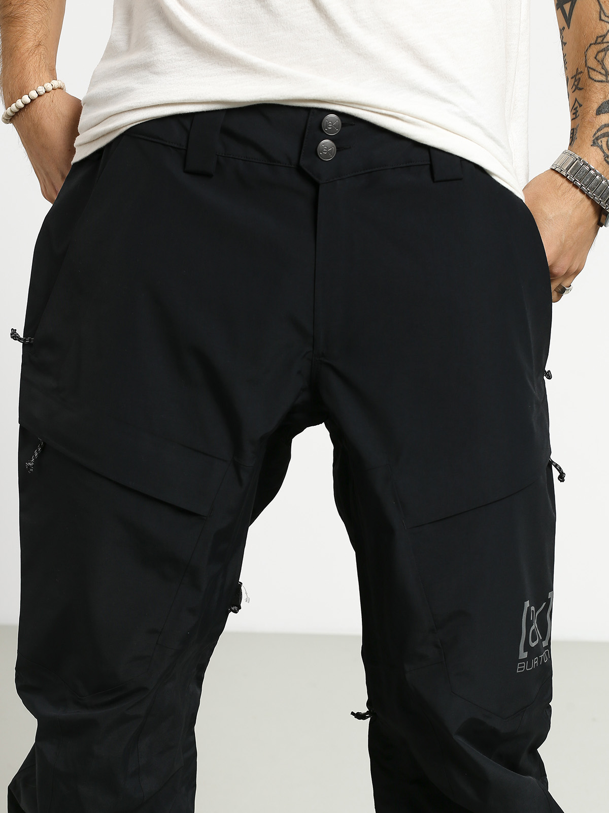 Męskie Spodnie snowboardowe Burton Ak Gore Swash (true black)