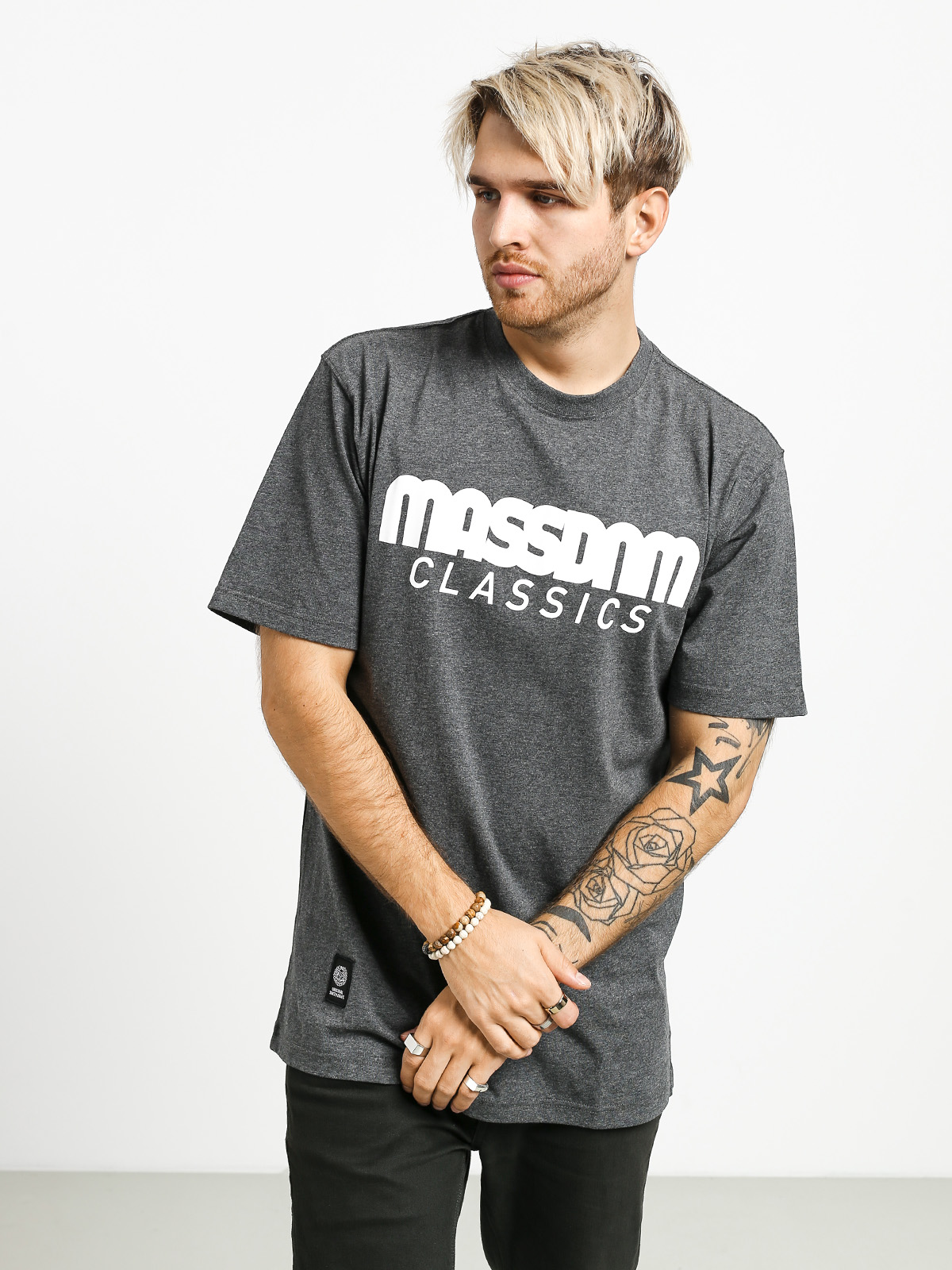 T-shirt MassDnm Classics (dark heather grey)