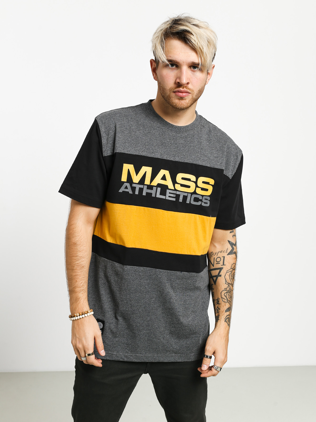 T-shirt MassDnm Slapshot (dark heather grey)