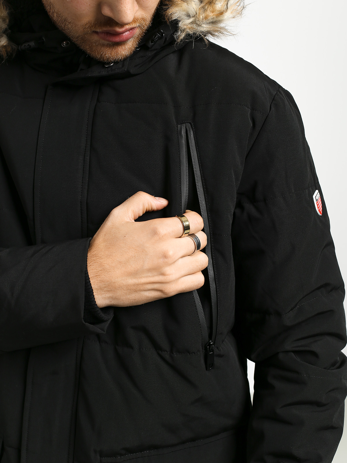Kurtka Prosto Long Jacket (black)