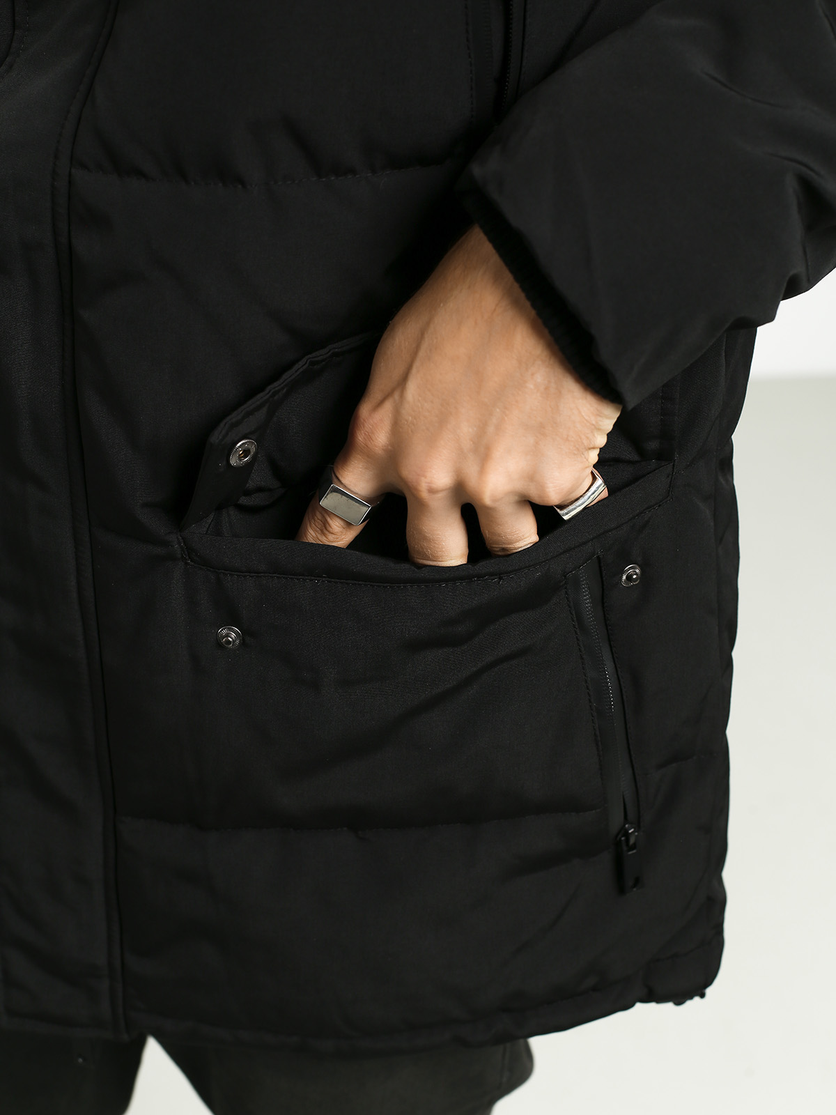 Kurtka Prosto Long Jacket (black)