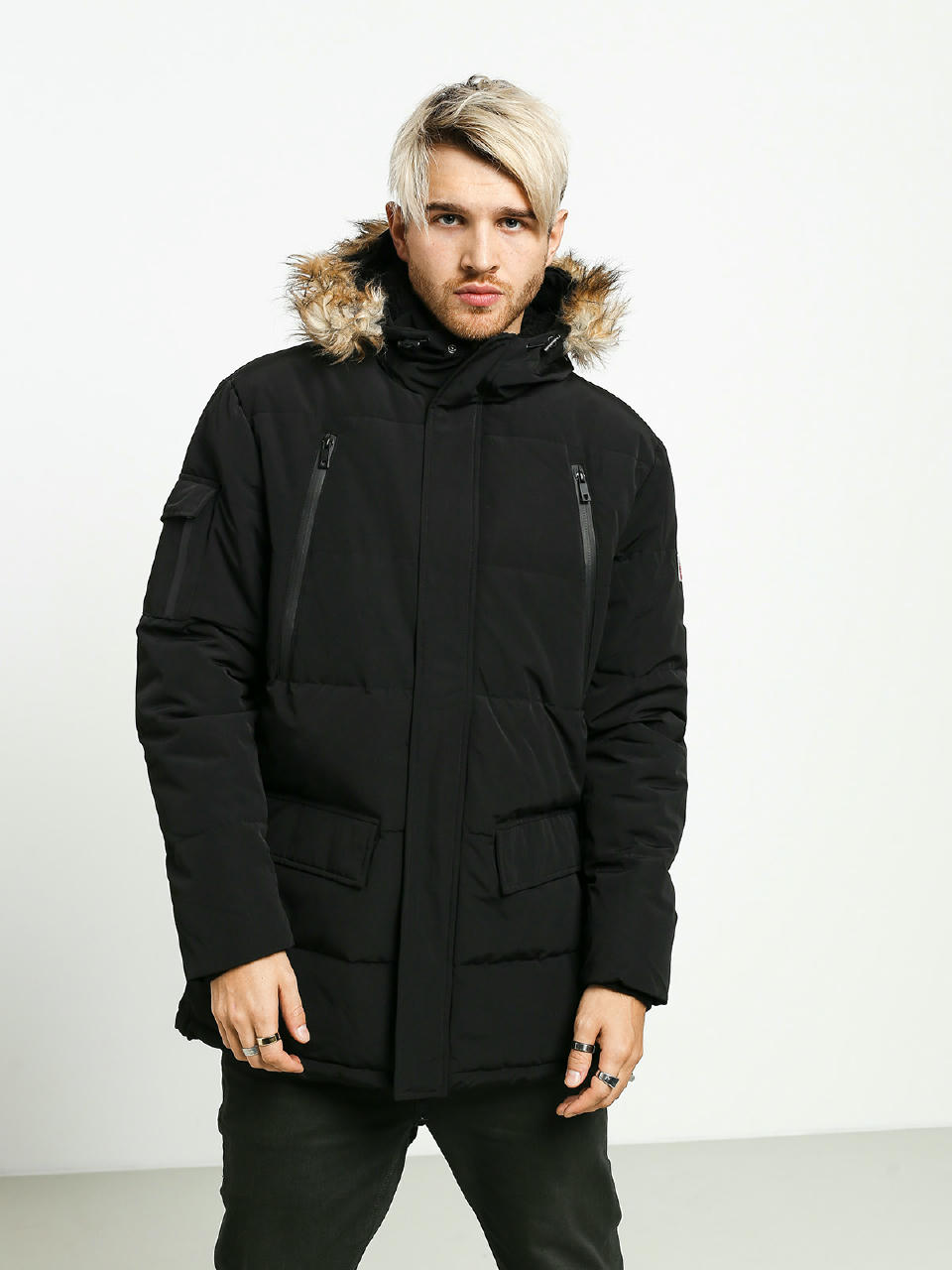 Kurtka Prosto Long Jacket (black)