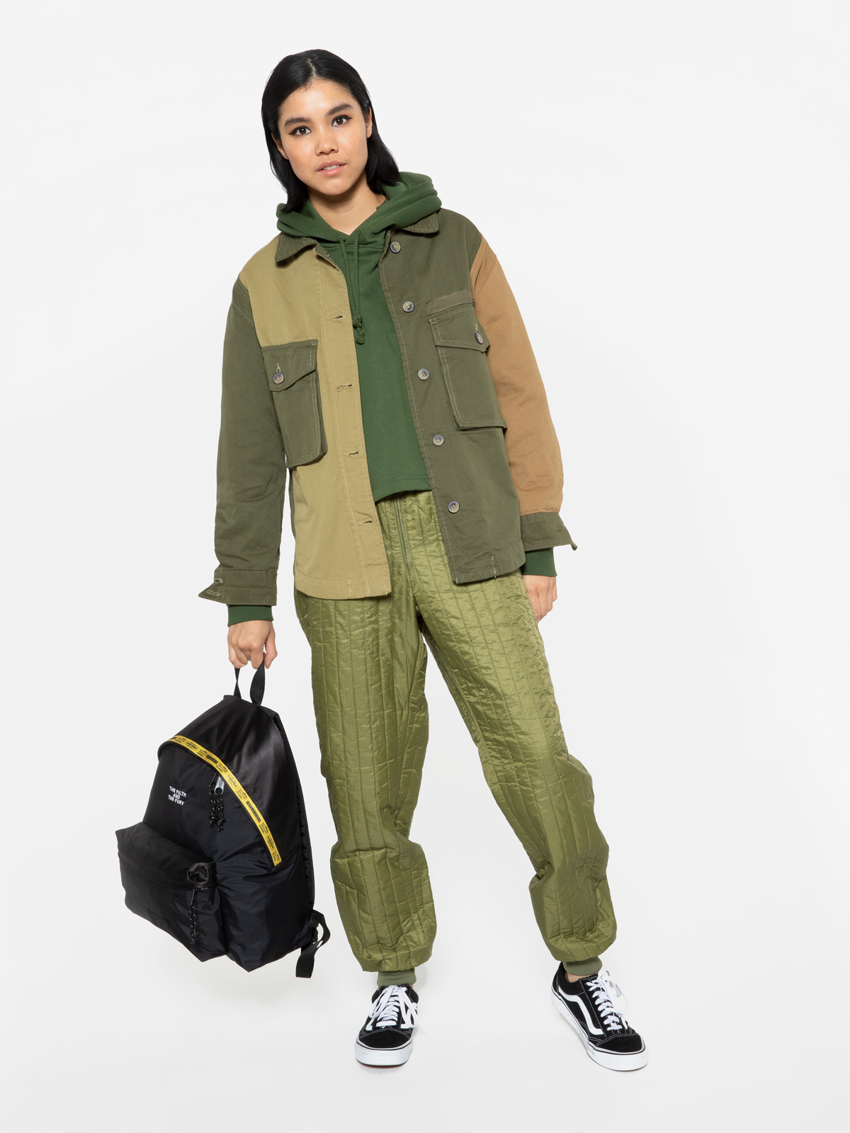 Plecak Eastpak X Neighborhood Padded (nbhd black)