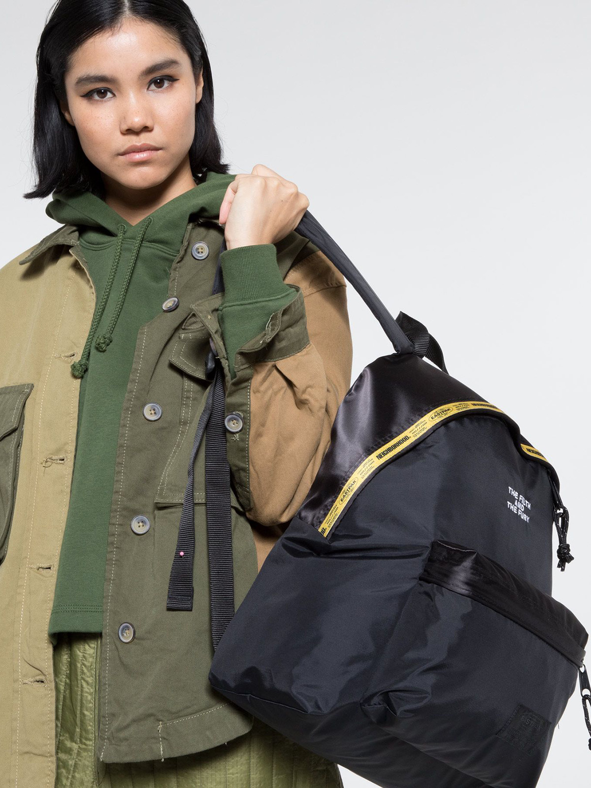 Plecak Eastpak X Neighborhood Padded (nbhd black)