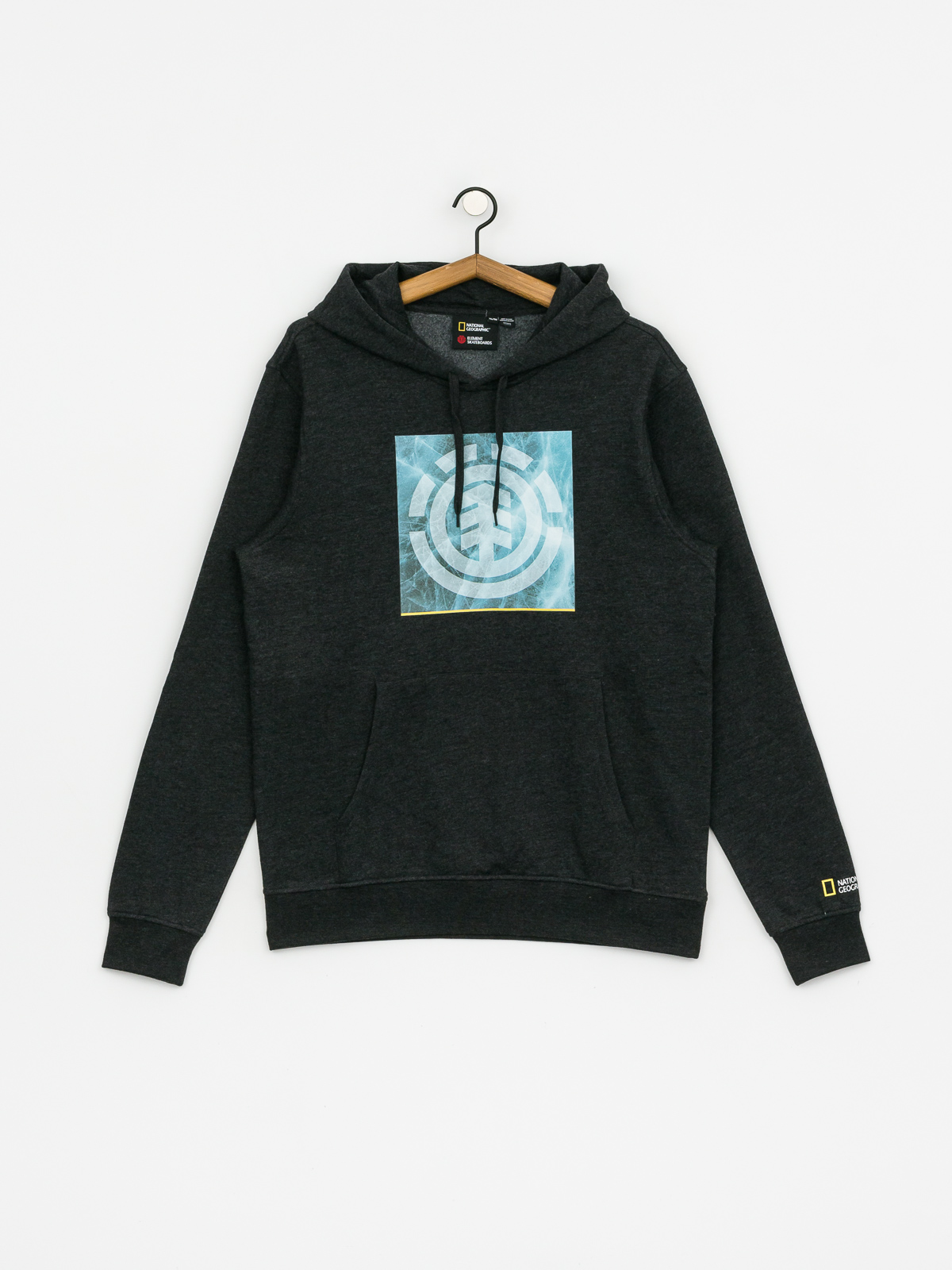 Bluza z kapturem Element Solvent Icon HD (charcoal heathe)
