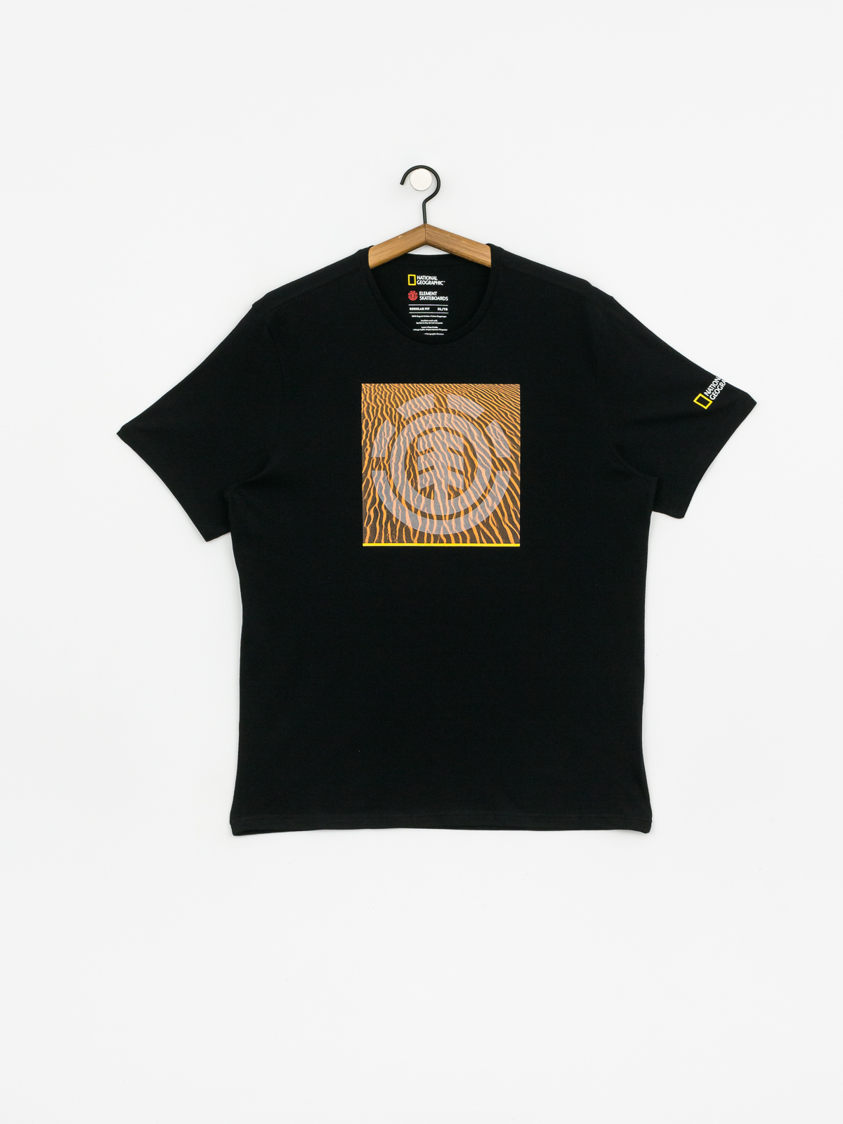 T-shirt Element Dunes Icon (flint black)