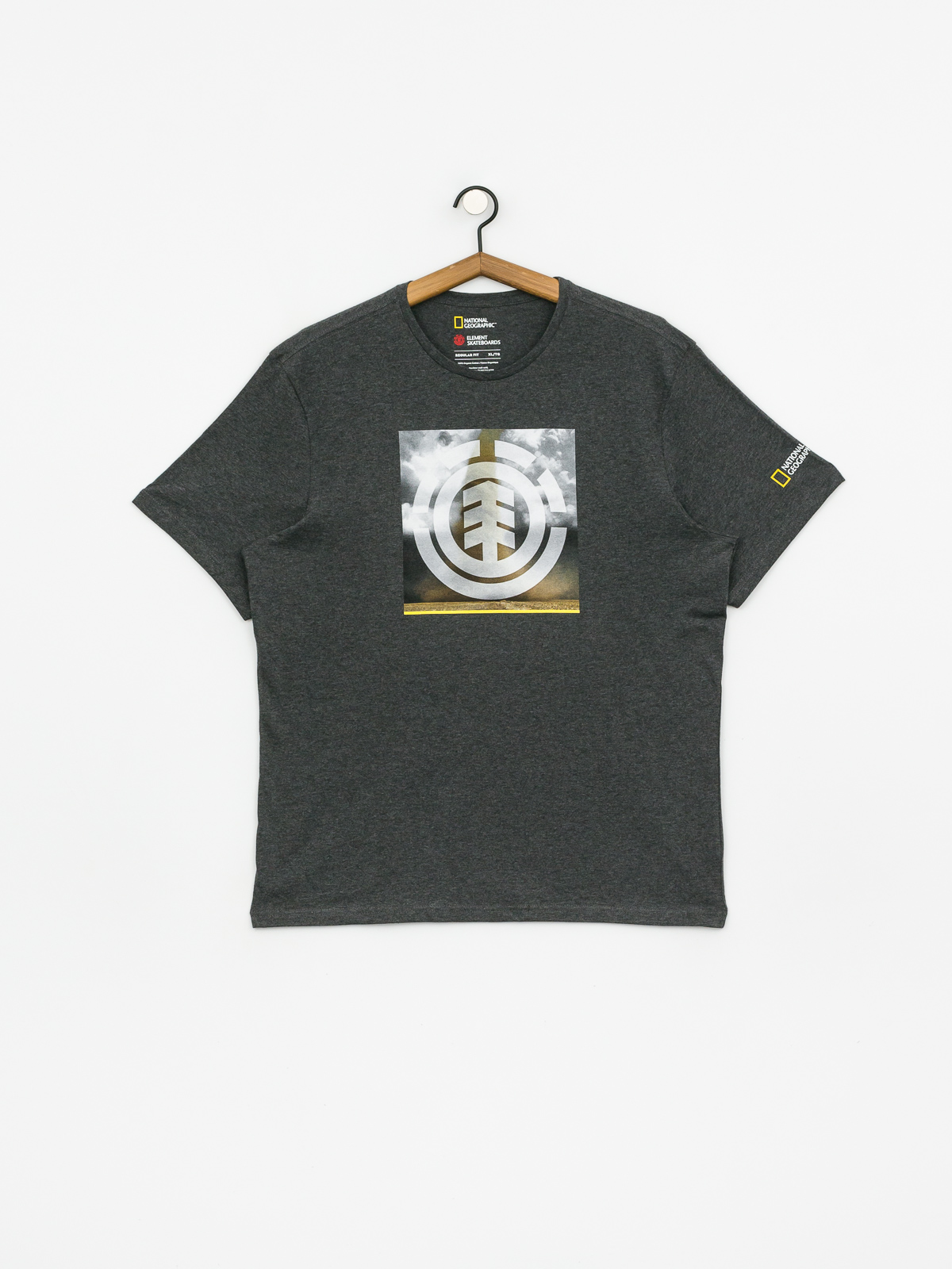 T-shirt Element Combust Icon (charcoal heathe)