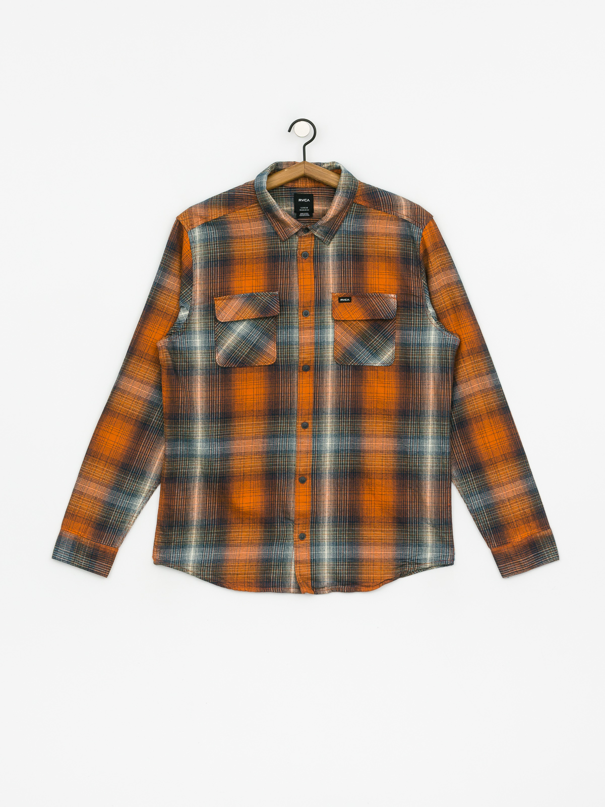Koszula RVCA Muir Flannel Ls (rust orange)