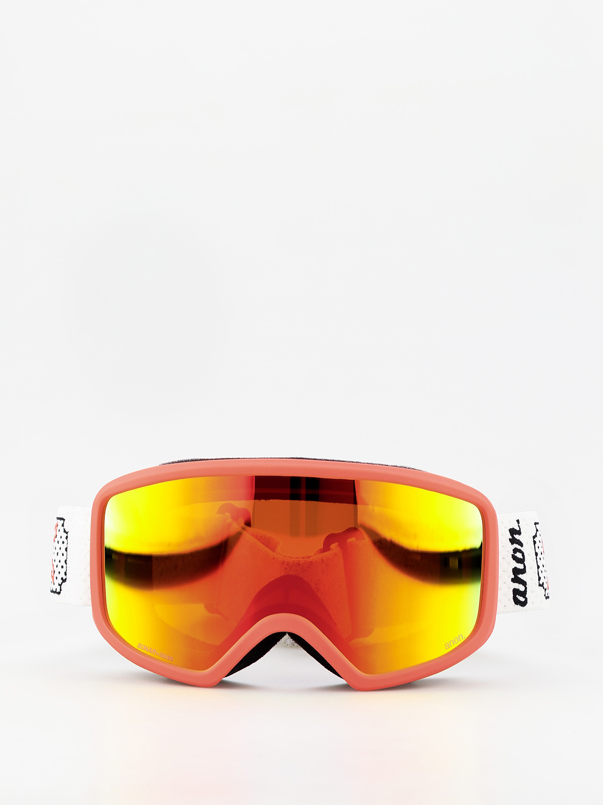 Gogle Anon Deringer Wmn (white rose/sonar red)