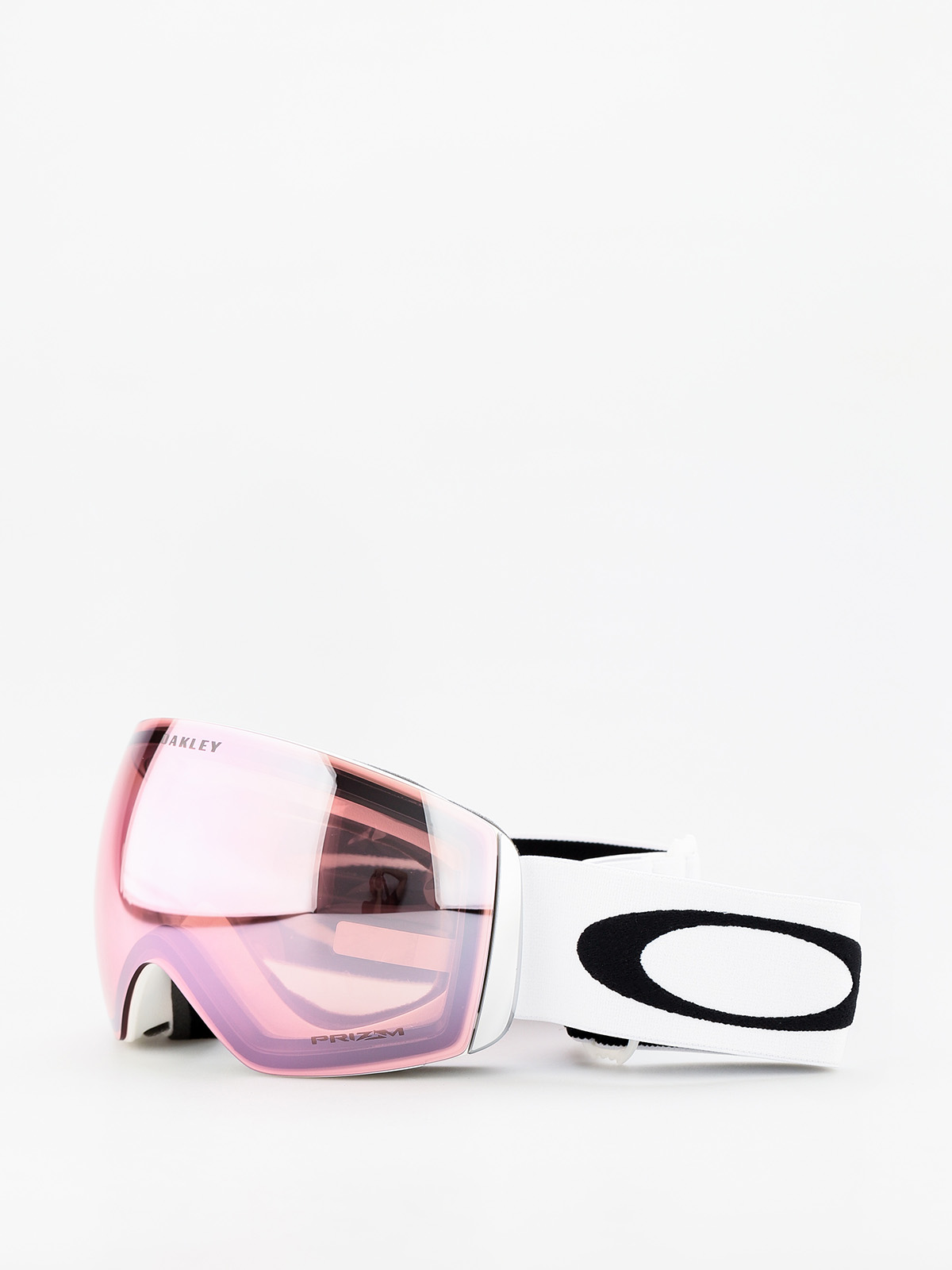 Gogle Oakley Flight Deck L (matte white/prizm hi pink iridium)