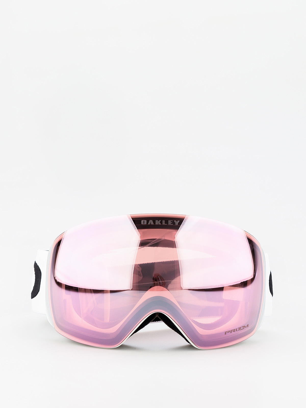 Gogle Oakley Flight Deck L (matte white/prizm hi pink iridium)
