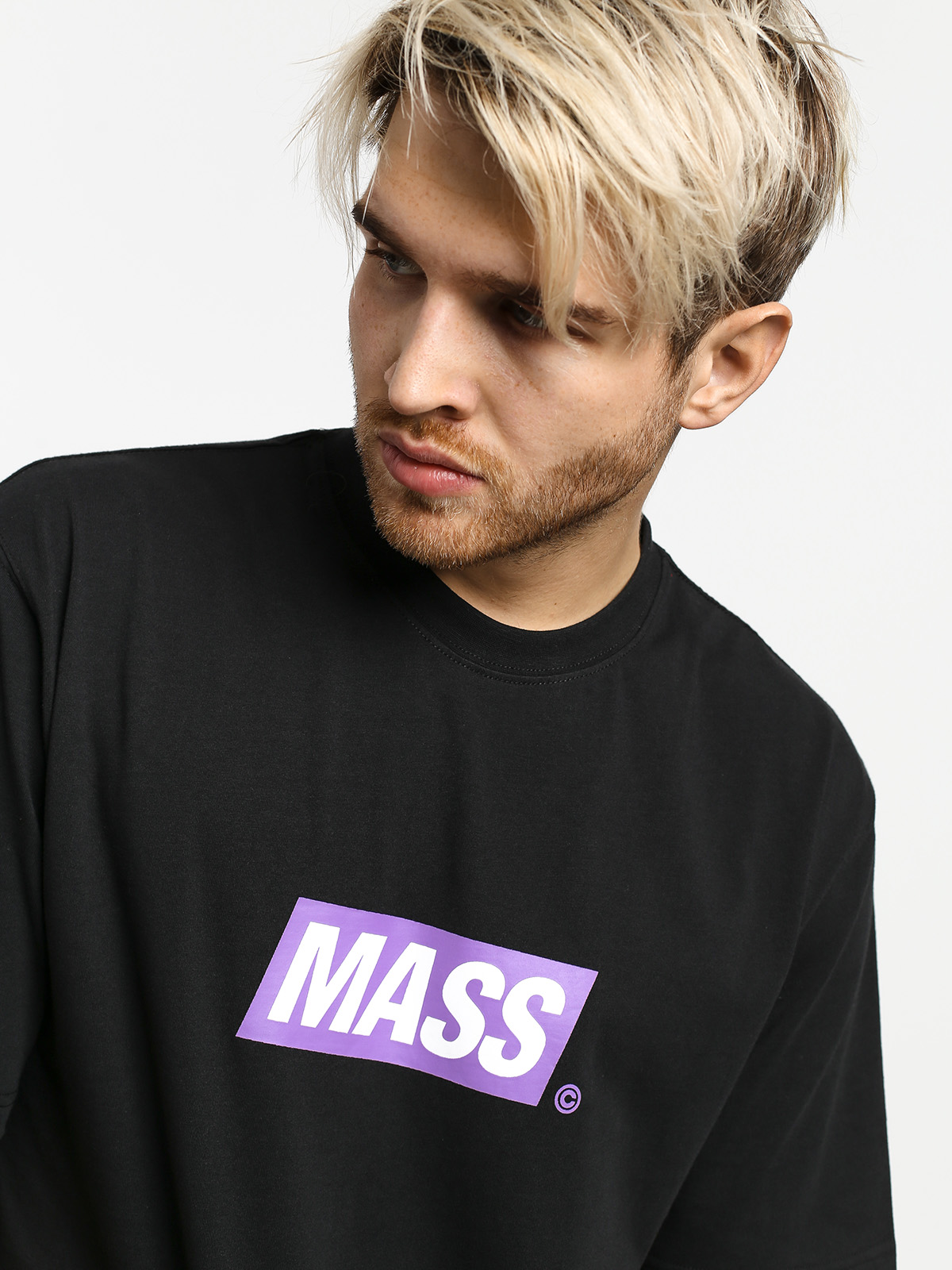 T-shirt MassDnm Big Box Medium Logo (black)