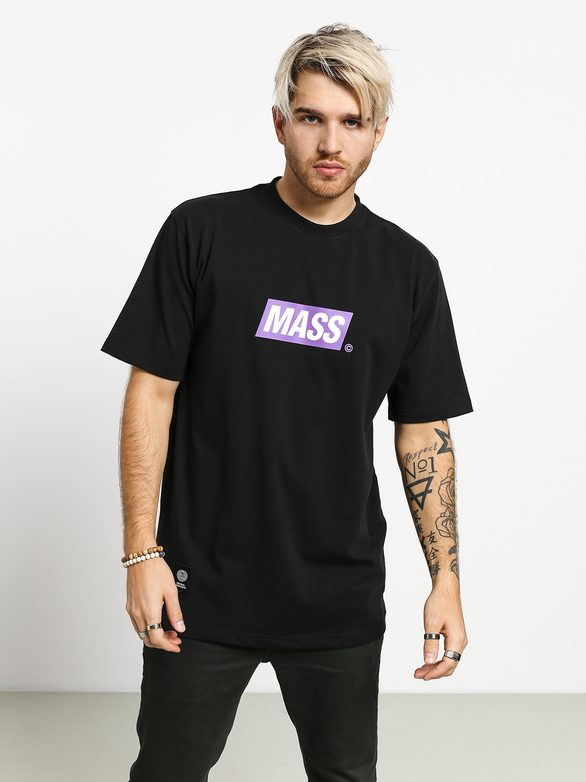 T-shirt MassDnm Big Box Medium Logo (black)