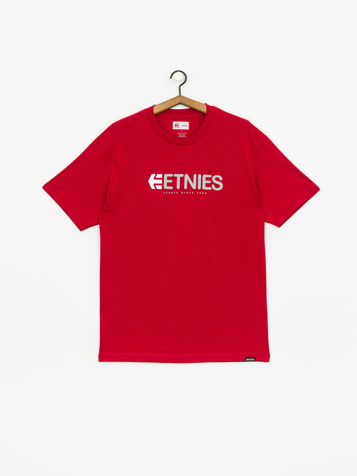 T-shirt Etnies Iconic (cardinal)