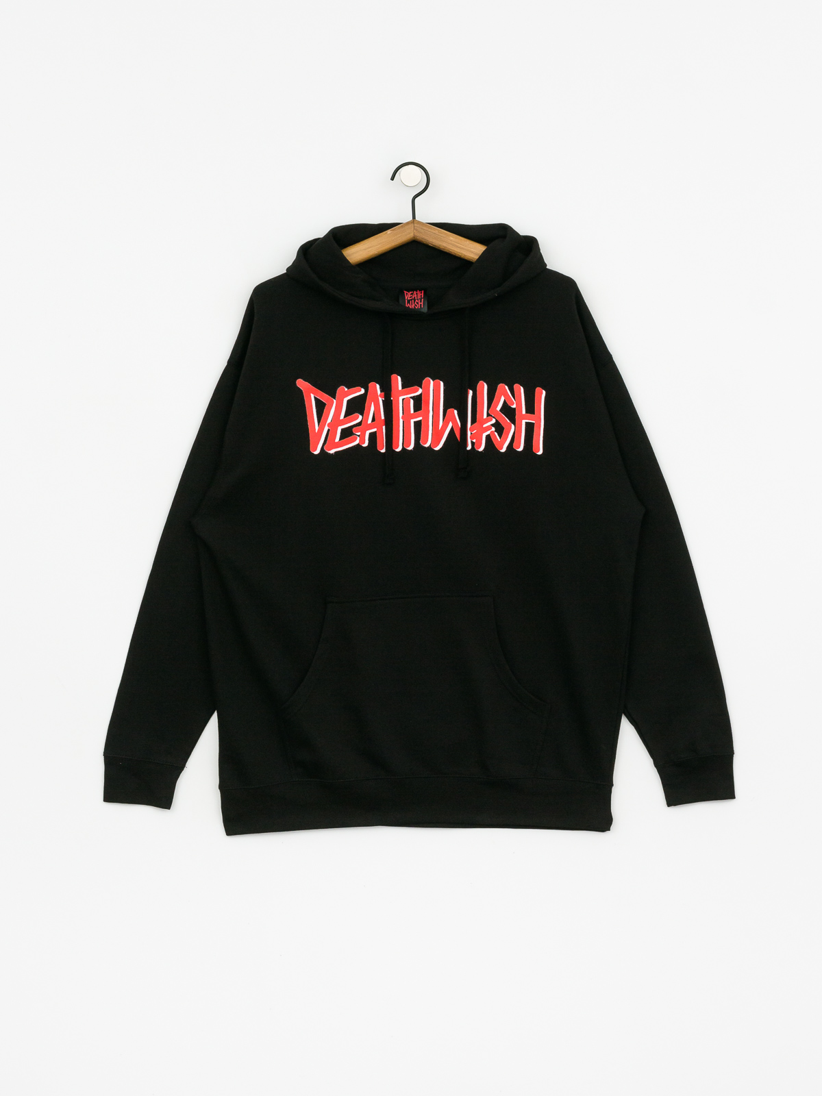 Bluza z kapturem Deathwish Deathspray HD (black/red)