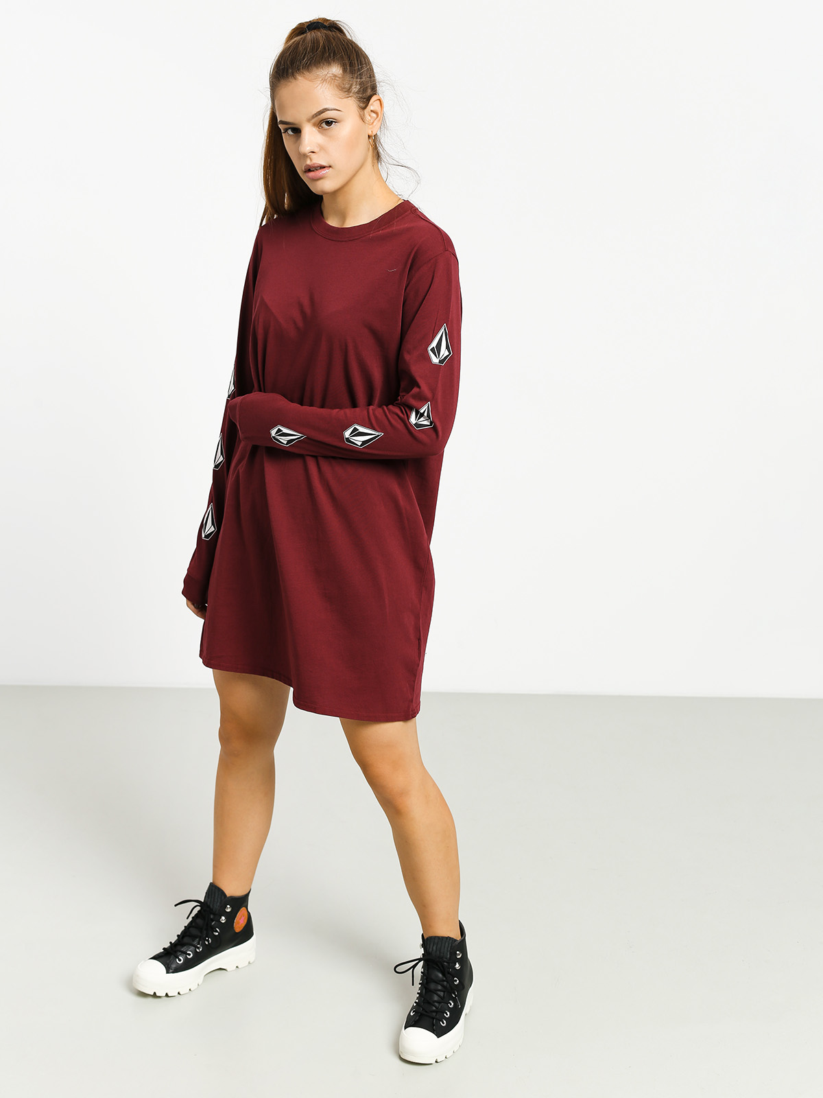Sukienka Volcom What A Trip Dress Wmn (zinfandel)