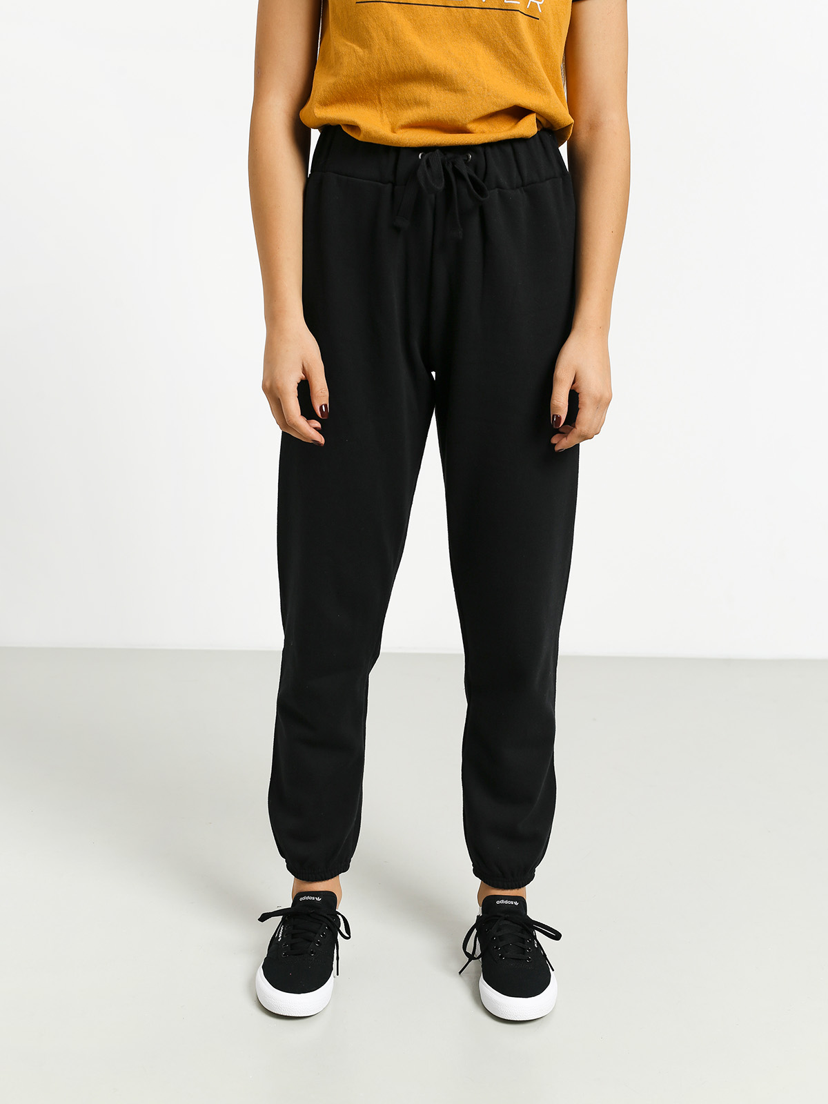 Spodnie Volcom Vol Stone Flc Wmn (black)