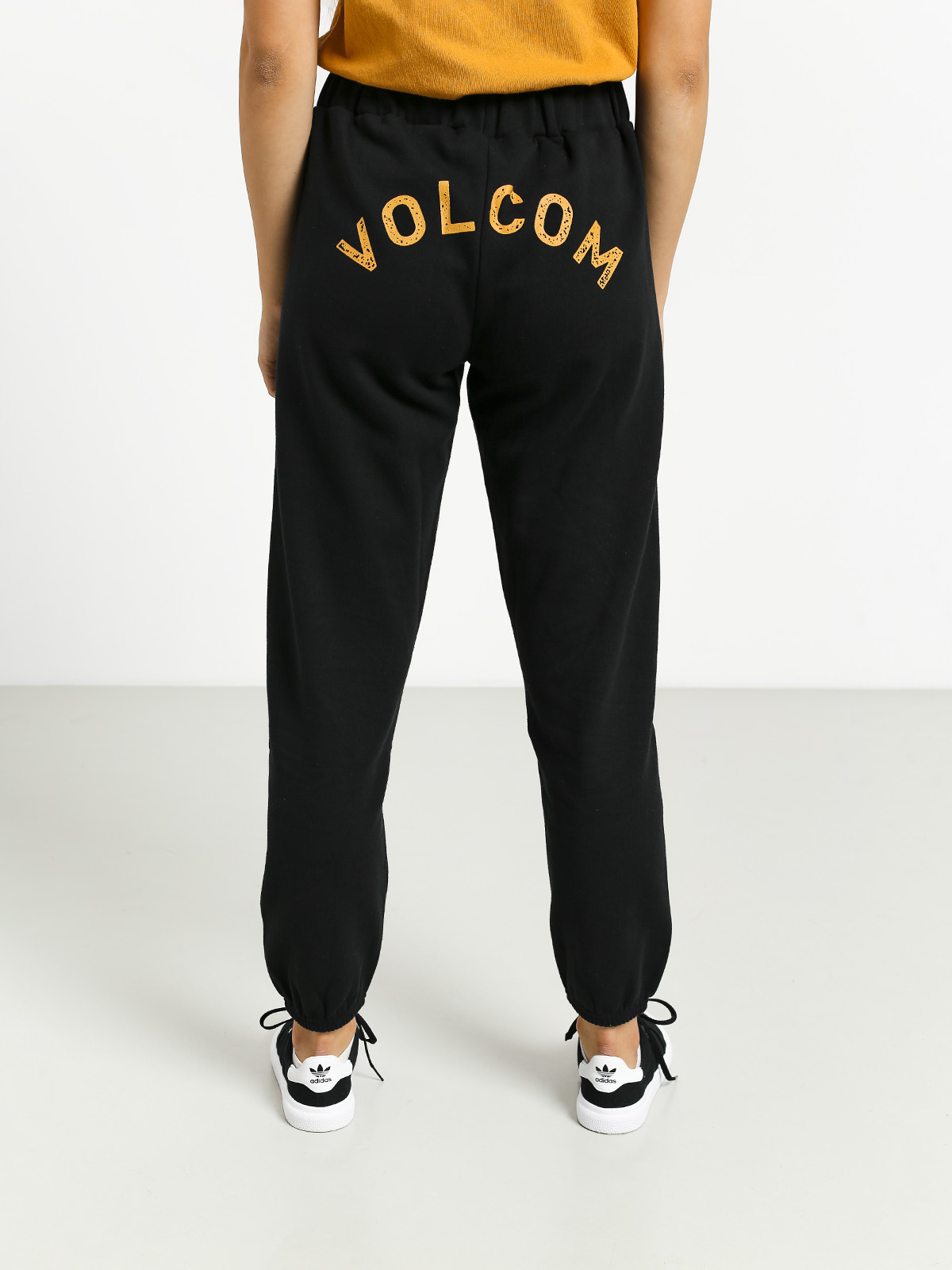 Spodnie Volcom Vol Stone Flc Wmn (black)