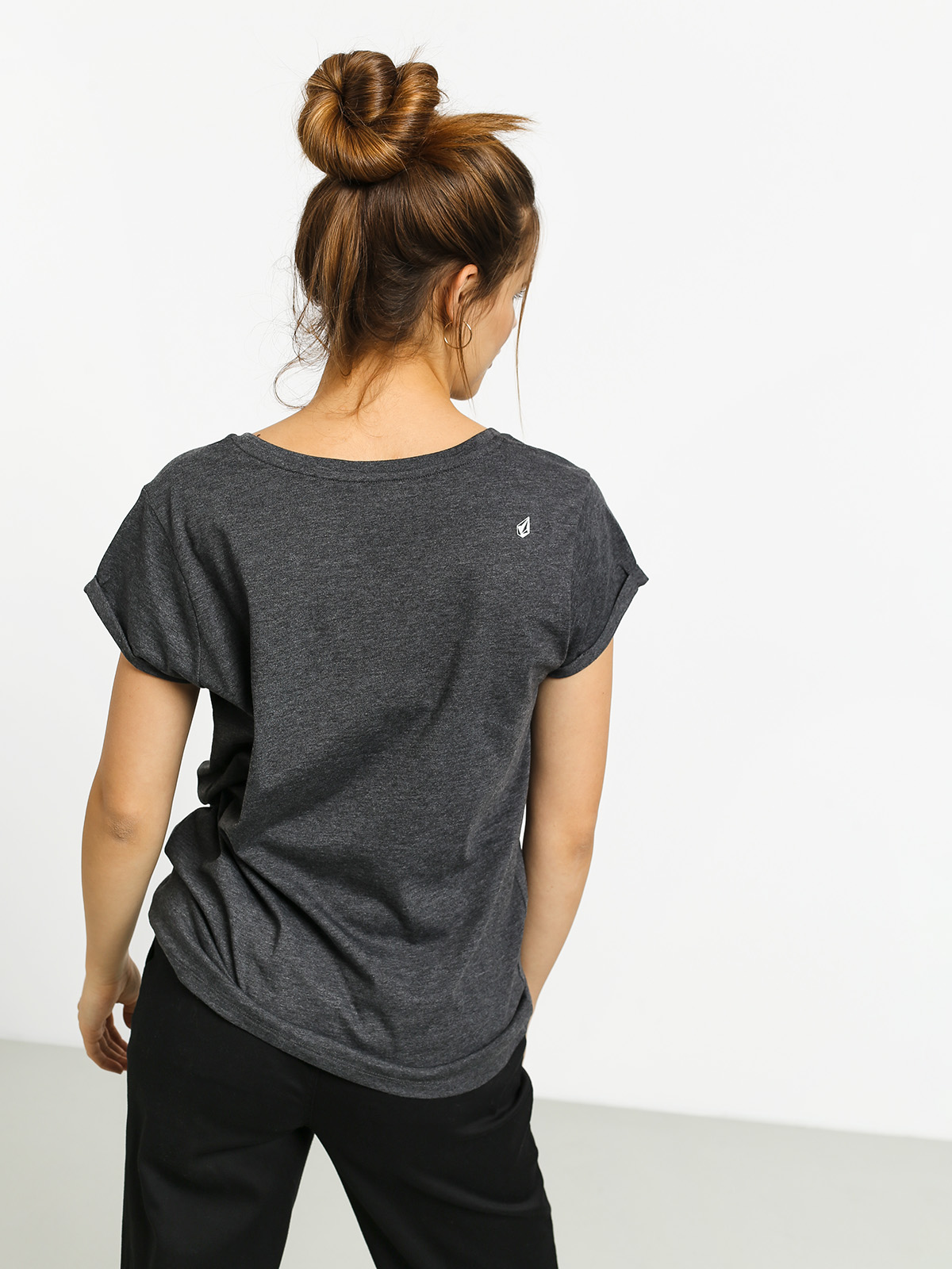 T-shirt Volcom Radical Daze Wmn (charcoal heather)