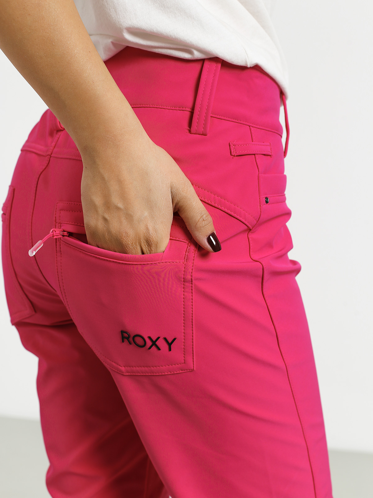 Damskie Spodnie snowboardowe Roxy Creek (beetroot pink)