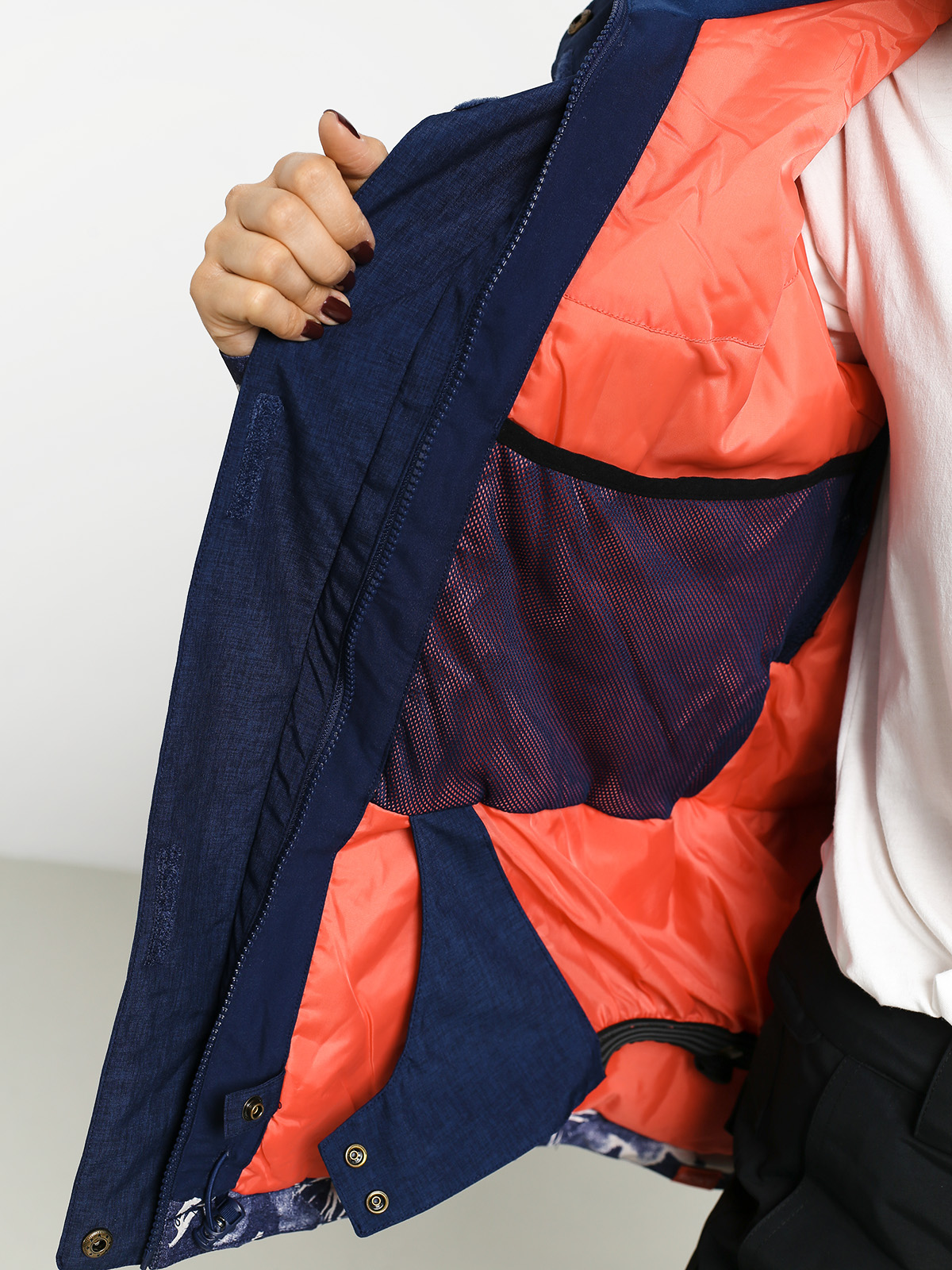 Damska Kurtka snowboardowa Roxy Jetty Block (bleached flowers)