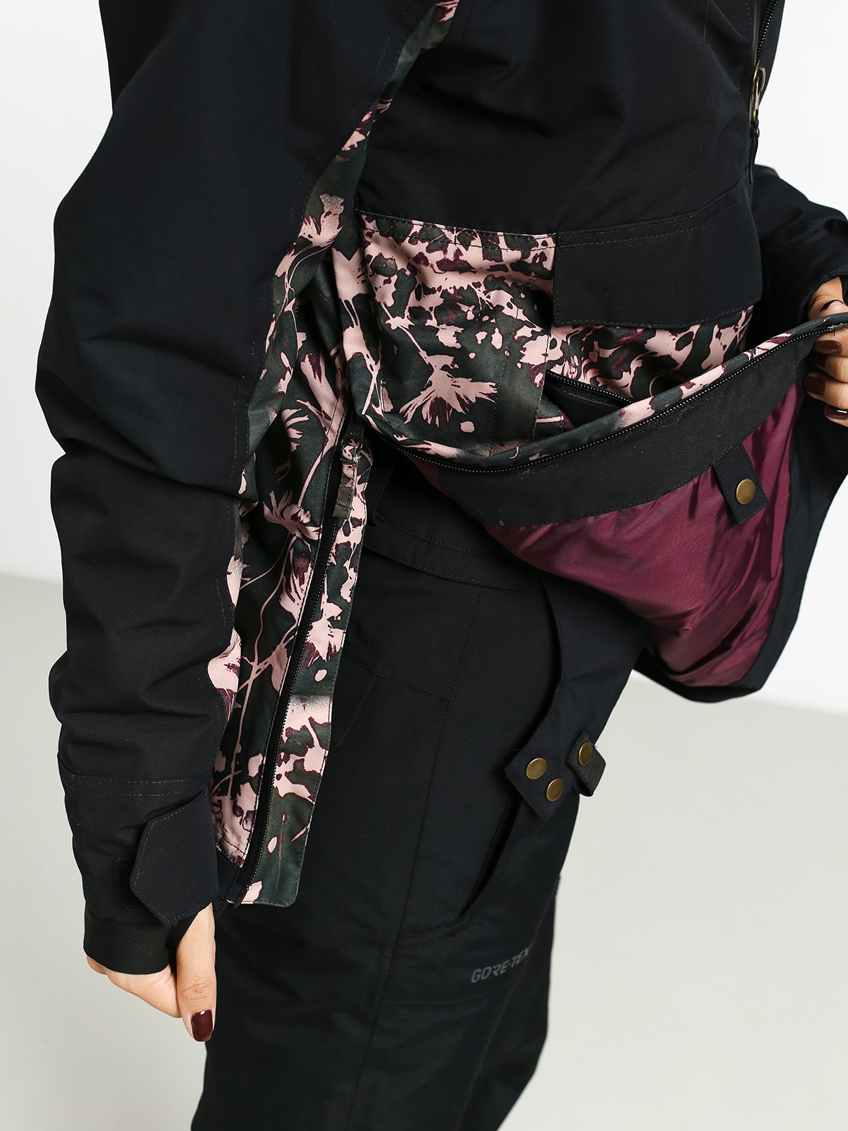 Damska Kurtka snowboardowa Roxy Shelter (poppy)