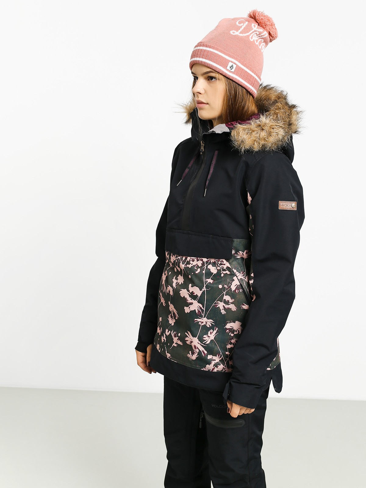 Damska Kurtka snowboardowa Roxy Shelter (poppy)