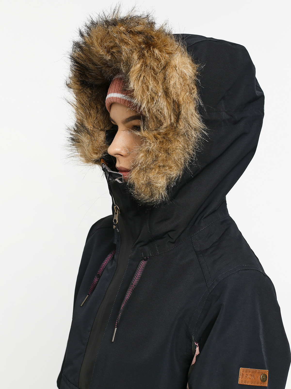 Damska Kurtka snowboardowa Roxy Shelter (poppy)