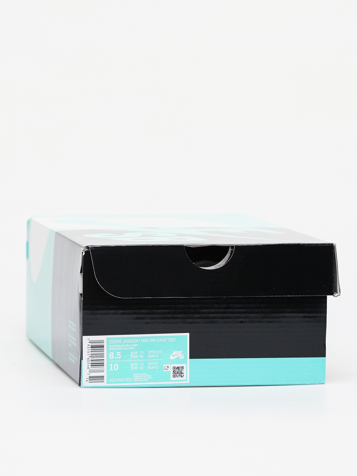 Buty Nike SB Zoom Janoski Mid Crafted (black/black pale ivory)