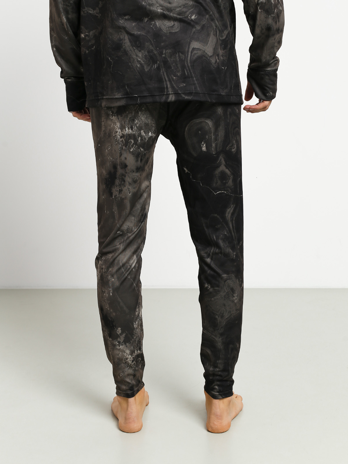 Męskie Kalesony aktywne Burton Midweight Pant (marble galaxy print)