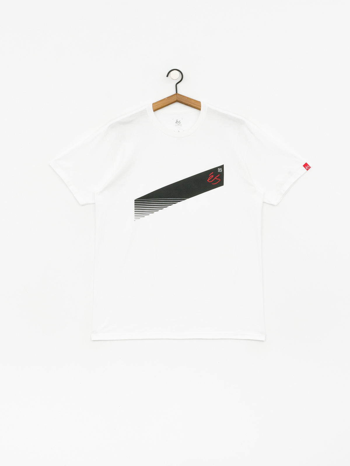 T-shirt eS Script Stripe (white)