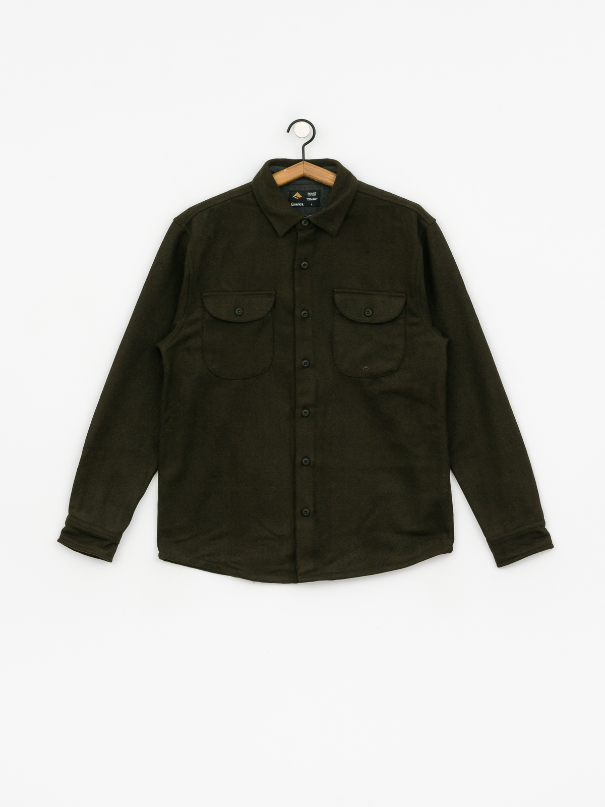 Koszula Emerica Nicholson Wool Shirt (army)