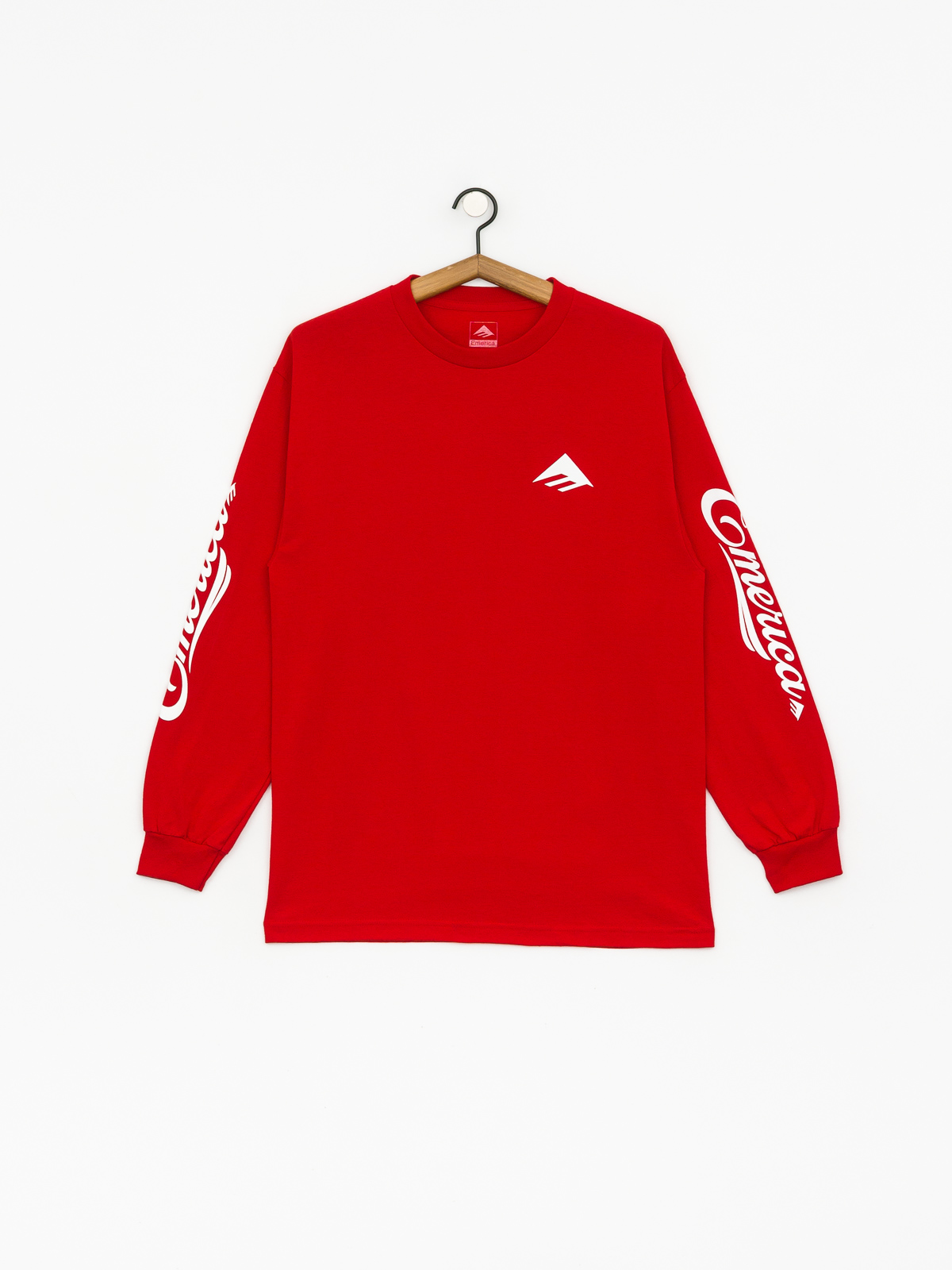 Longsleeve Emerica No 96 Sidearm (red)
