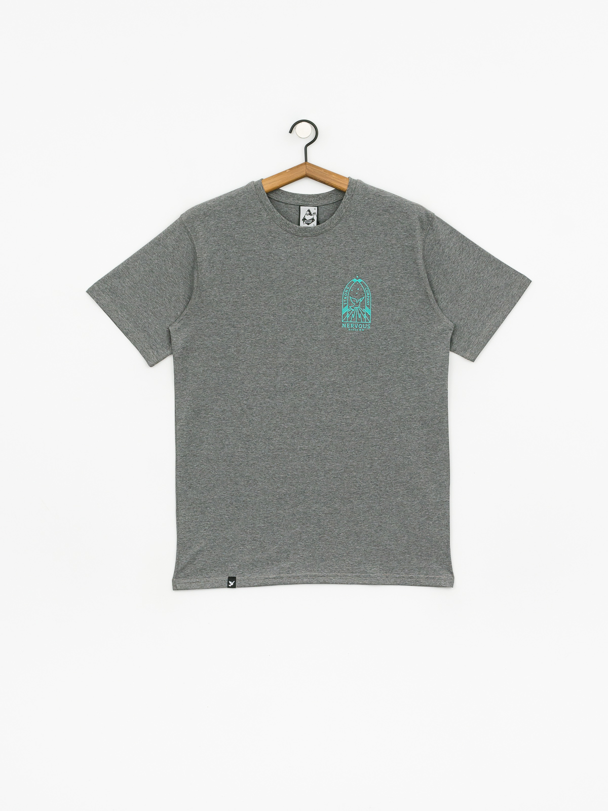 T-shirt Nervous Nightly (grey)