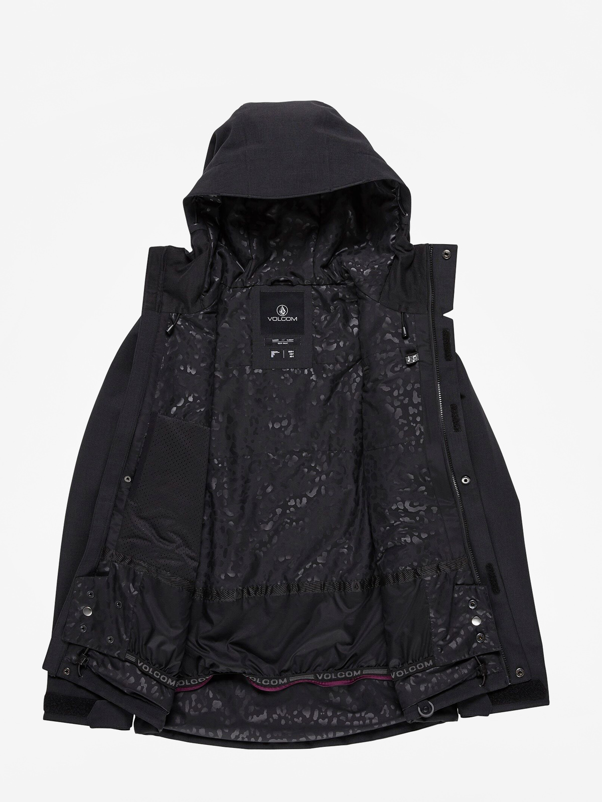 Damska Kurtka snowboardowa Volcom Ashlar Ins (blk)