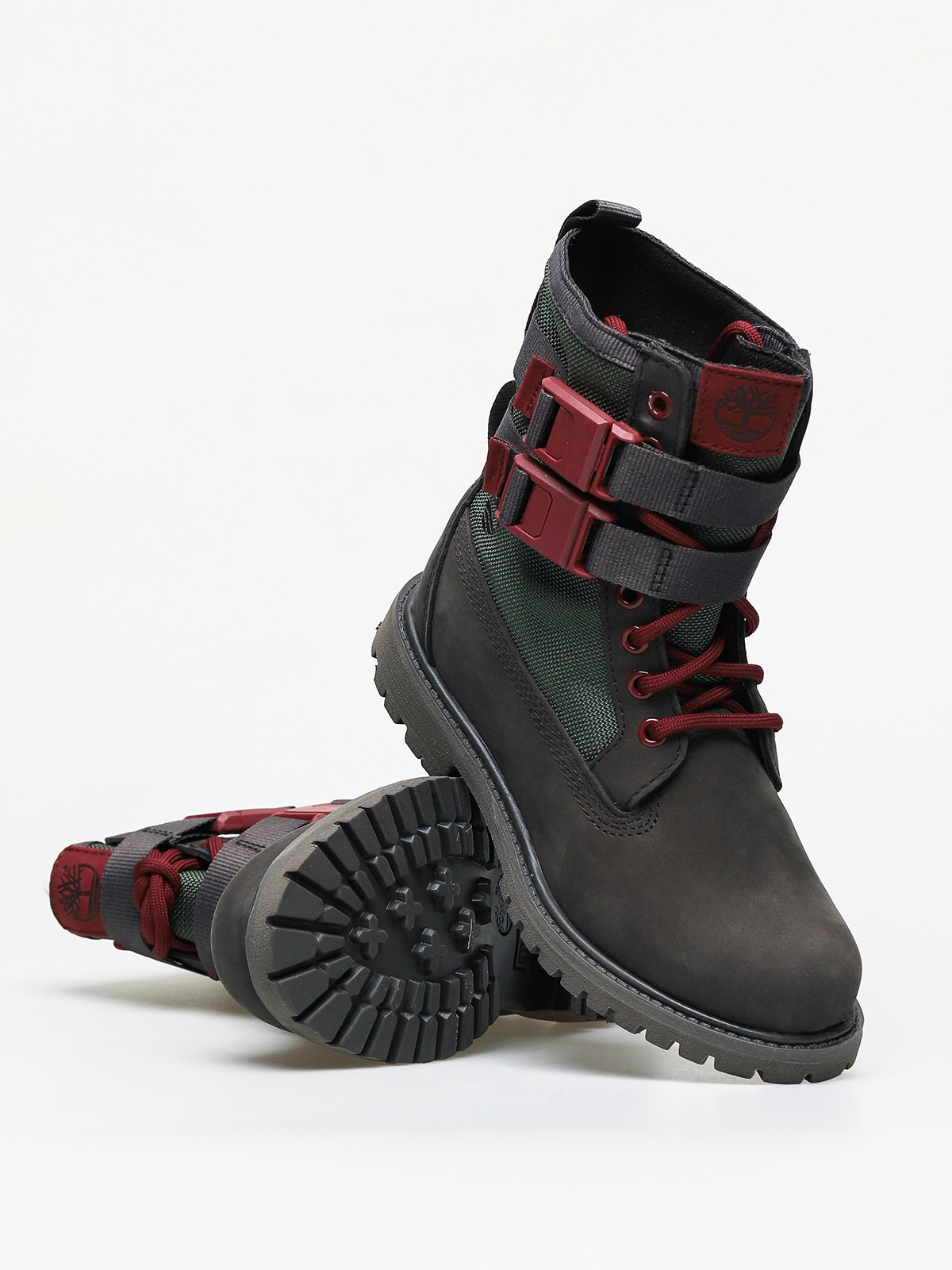 Buty zimowe Timberland Authentics Wmn (dark green nubuck)