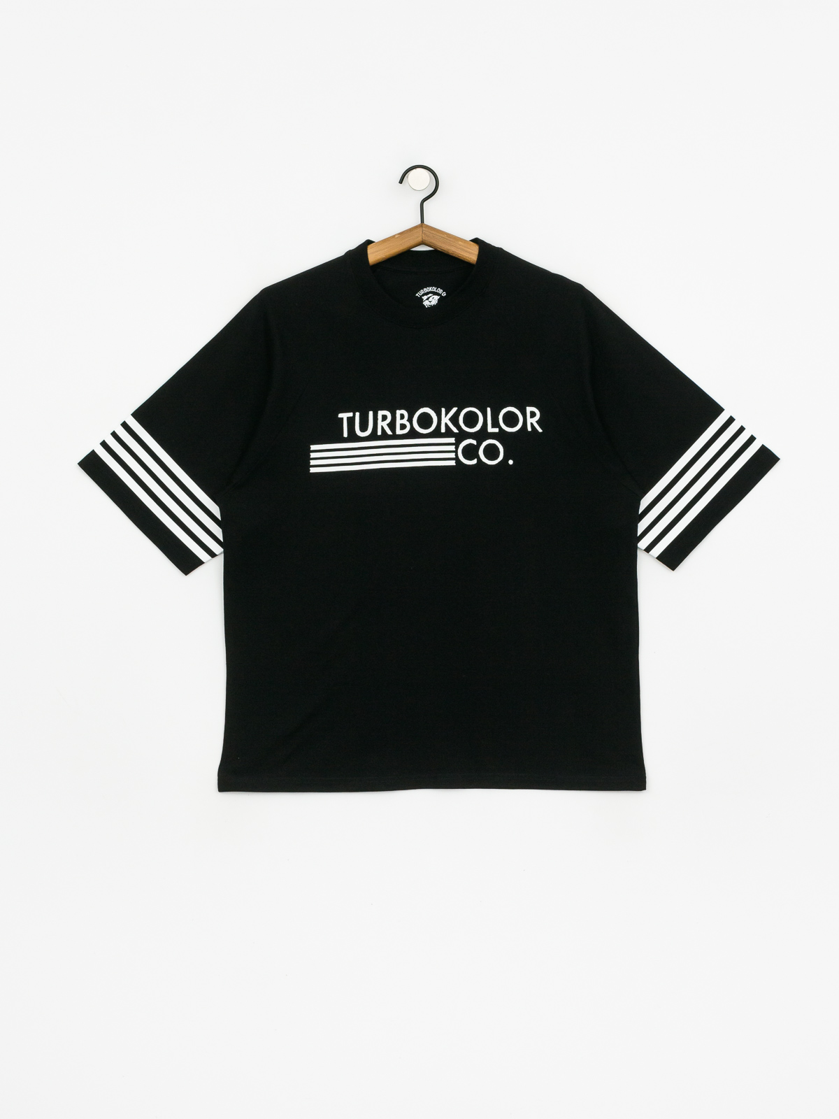 T-shirt Turbokolor Baseball Oversize (black)