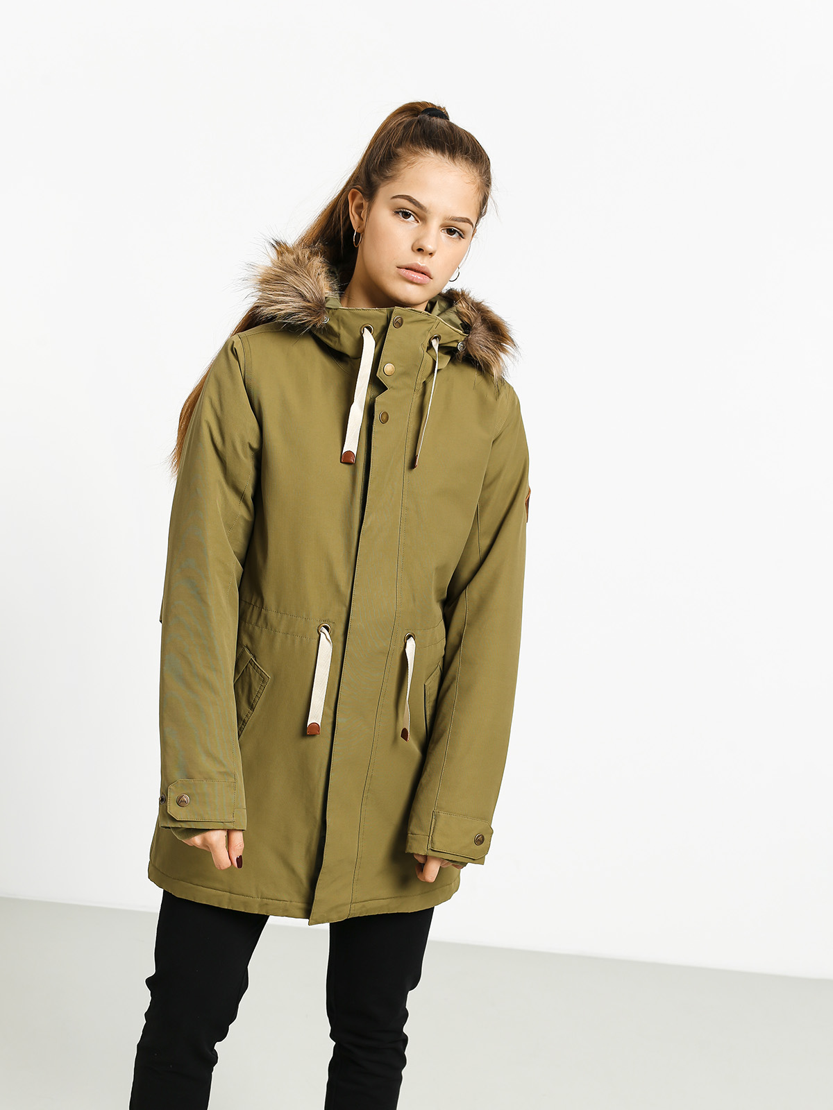 Kurtka Burton Saxton Parka Wmn (martini olive)