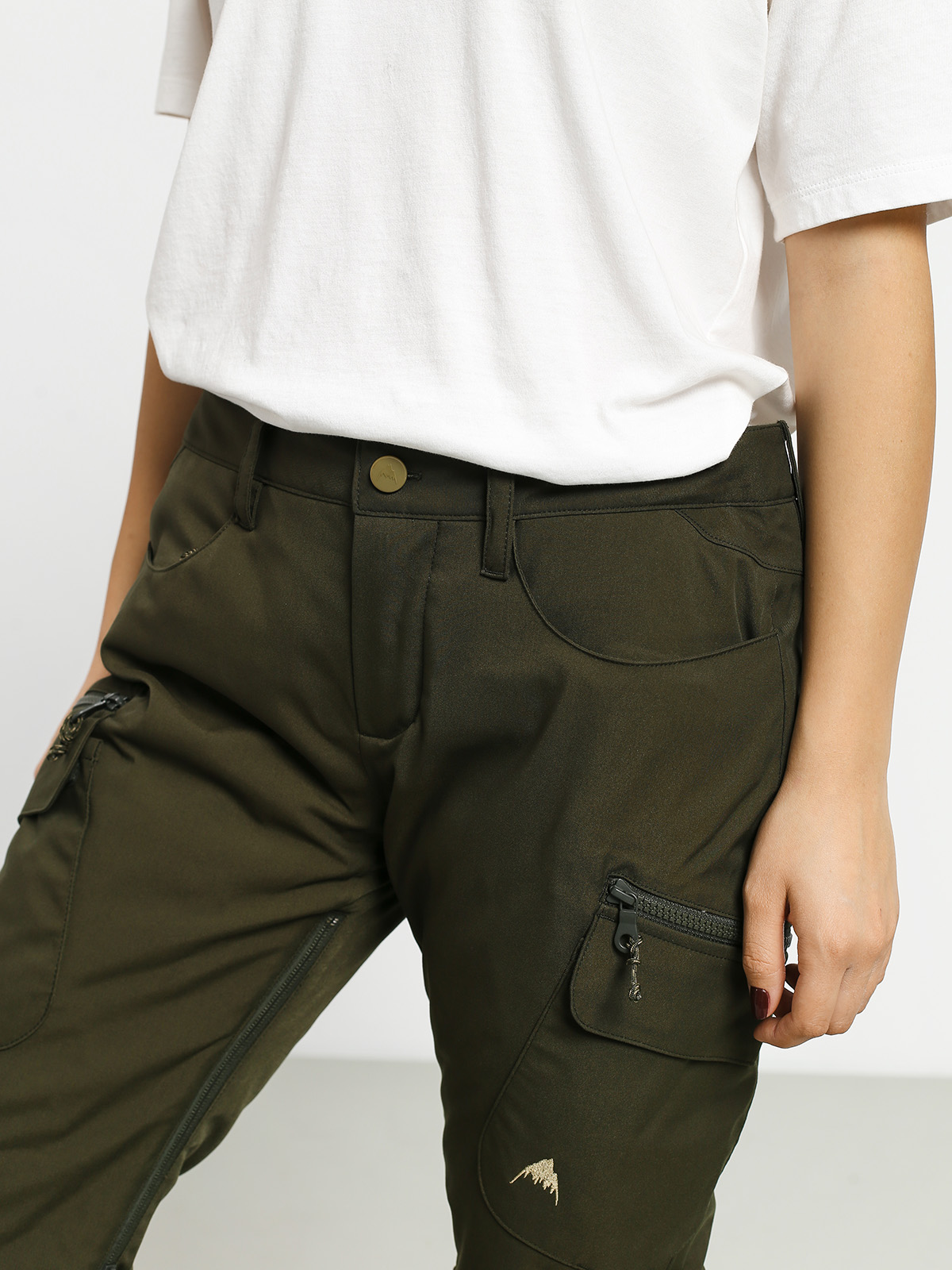 Damskie Spodnie snowboardowe Burton Gloria Ins (forest night)