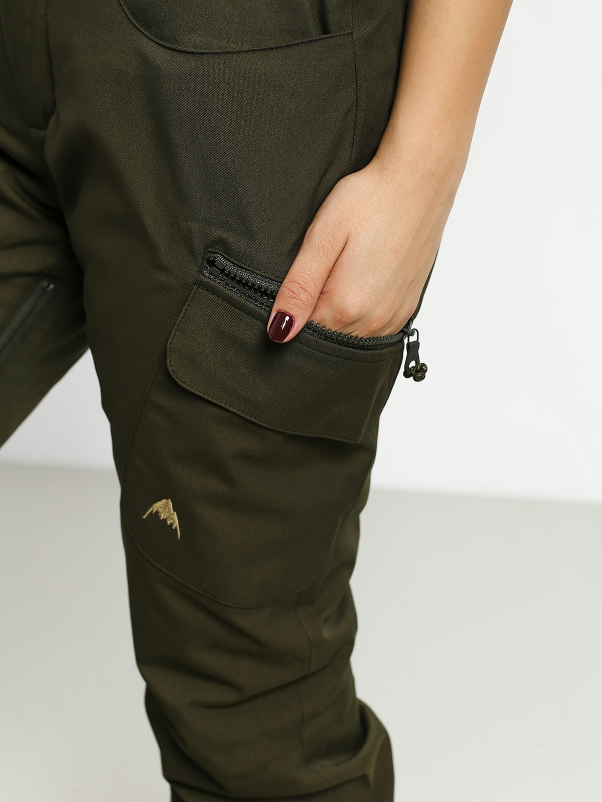 Damskie Spodnie snowboardowe Burton Gloria Ins (forest night)