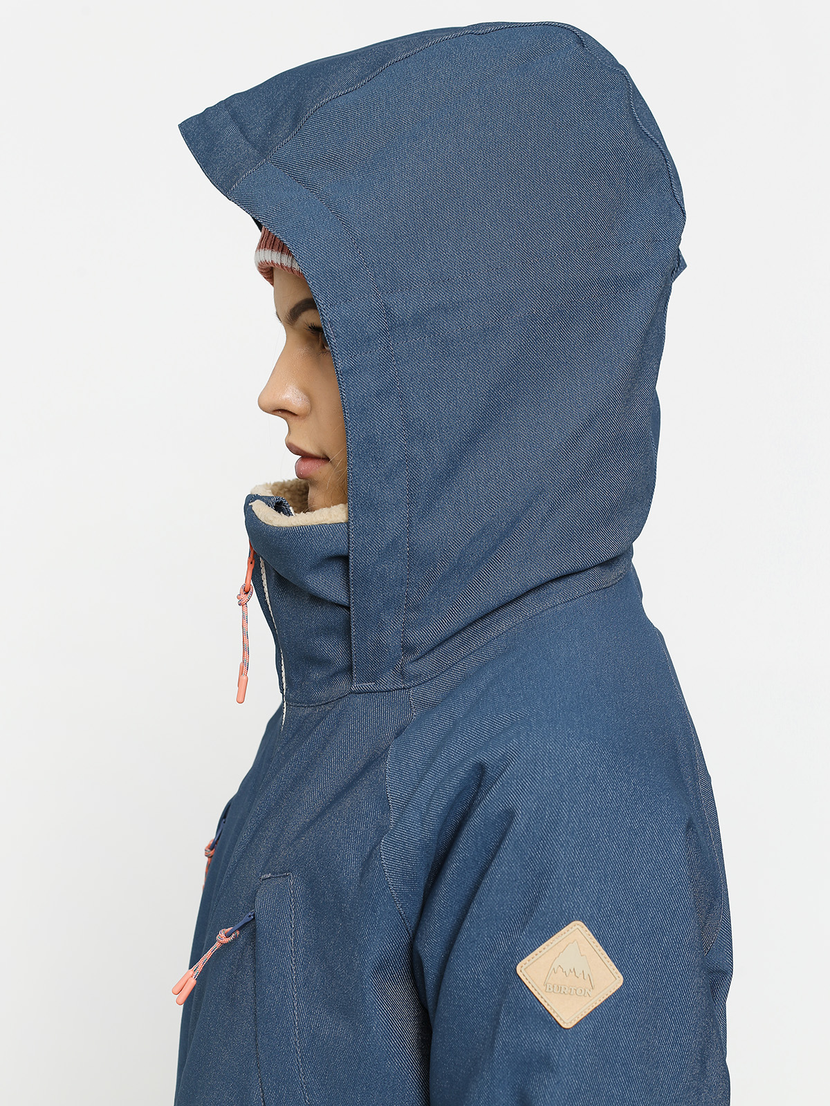 Damska Kurtka snowboardowa Burton Prws Str Dnjk (light denim)