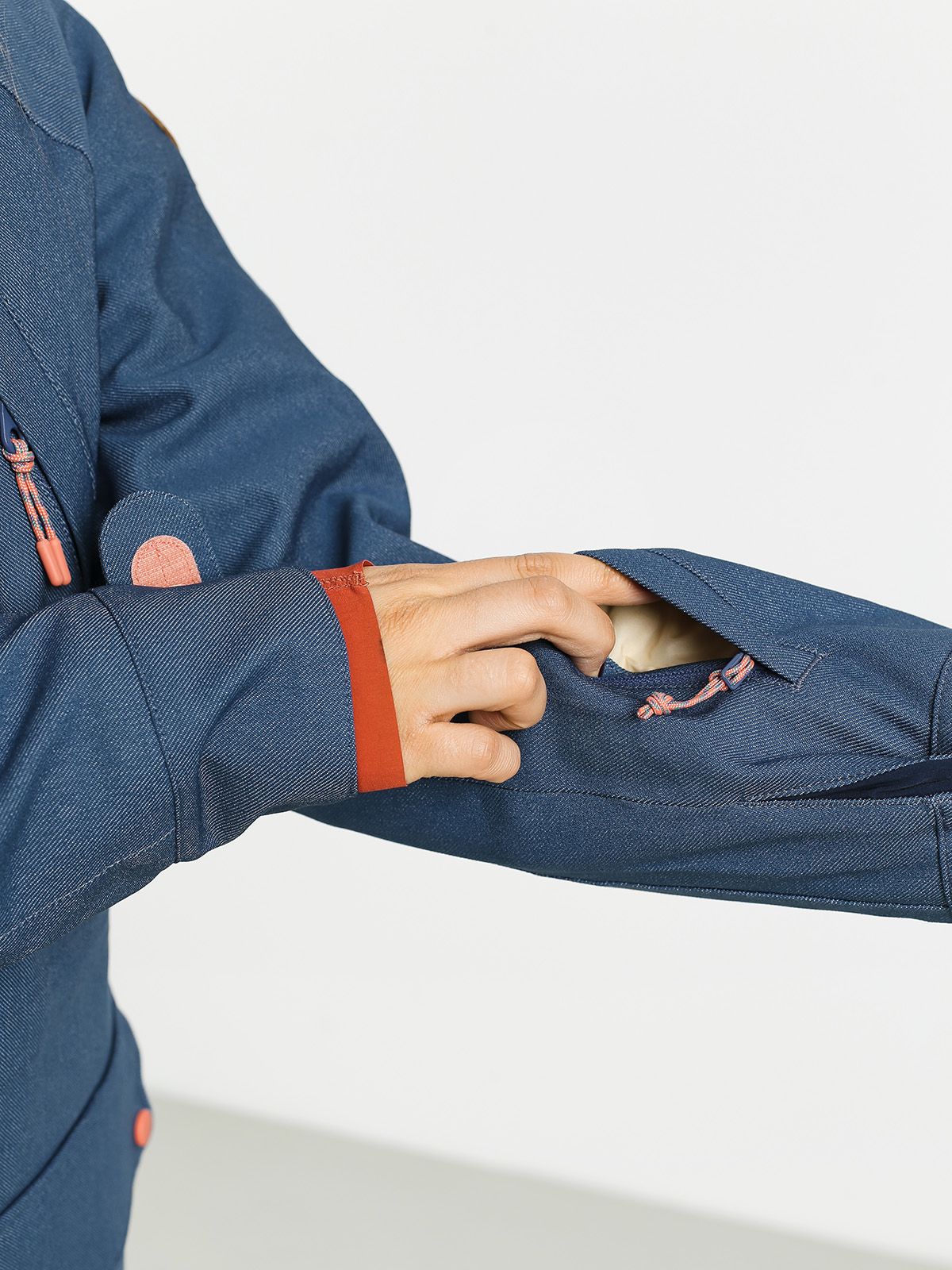 Damska Kurtka snowboardowa Burton Prws Str Dnjk (light denim)