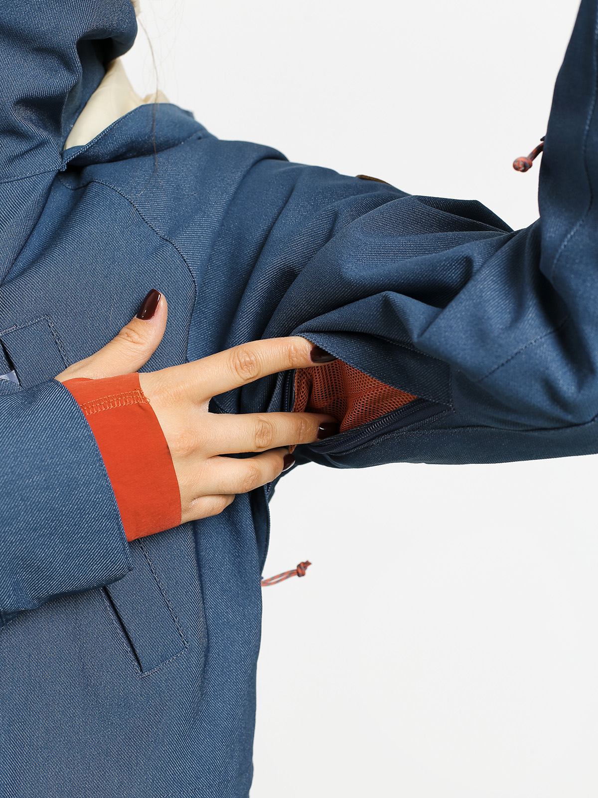 Damska Kurtka snowboardowa Burton Prws Str Dnjk (light denim)